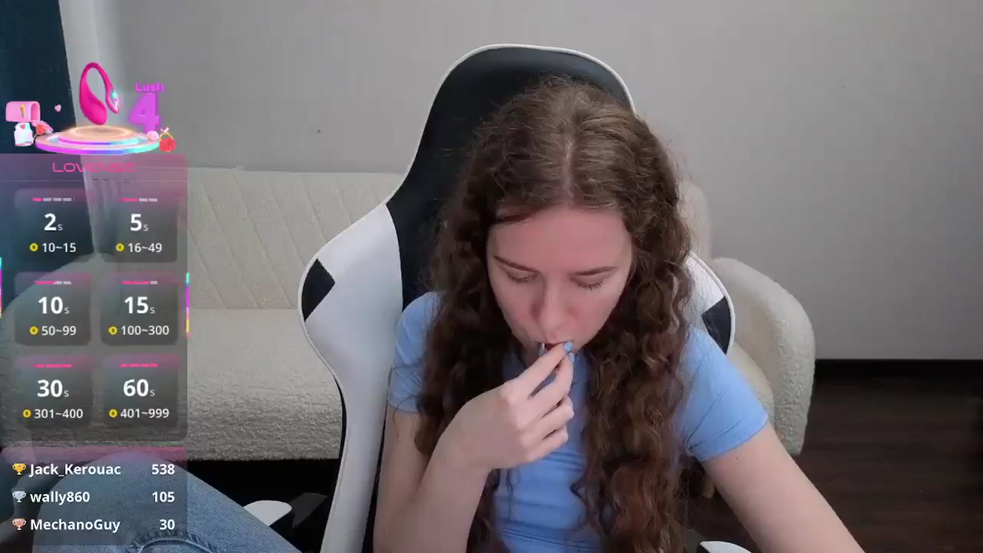 Gallery image thumbnail from BlueFlowerr's myfreecams stream on, 08/04/2025, 15:22 image 10 of 20