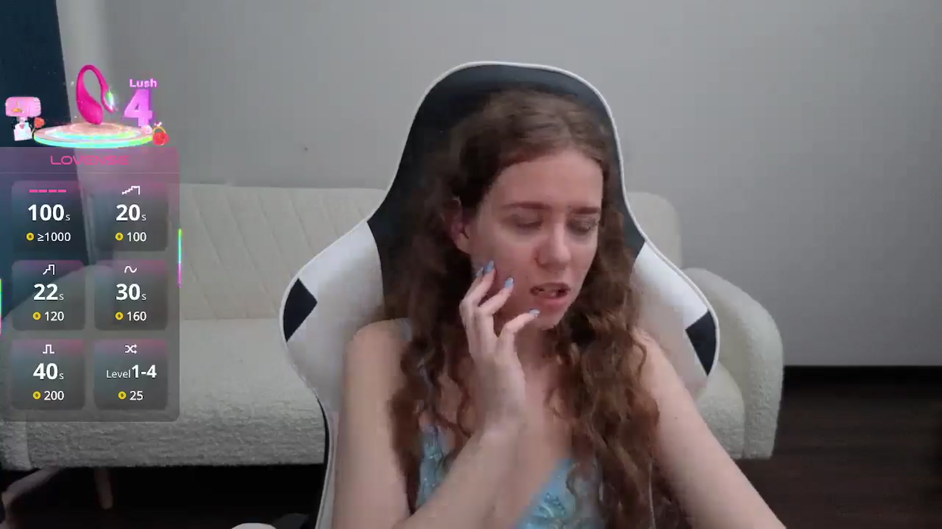 Gallery image thumbnail from BlueFlowerr's myfreecams stream on, 08/04/2025, 17:34 image 13 of 20