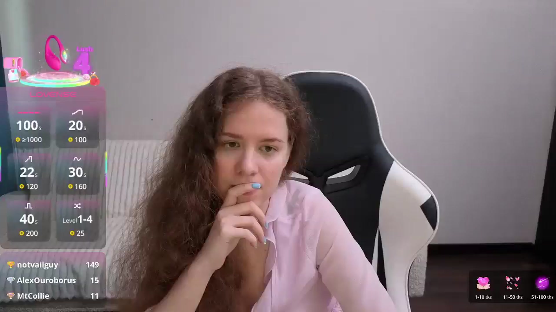Gallery image thumbnail from BlueFlowerr's myfreecams stream on, 08/07/2025, 16:39 image 13 of 20