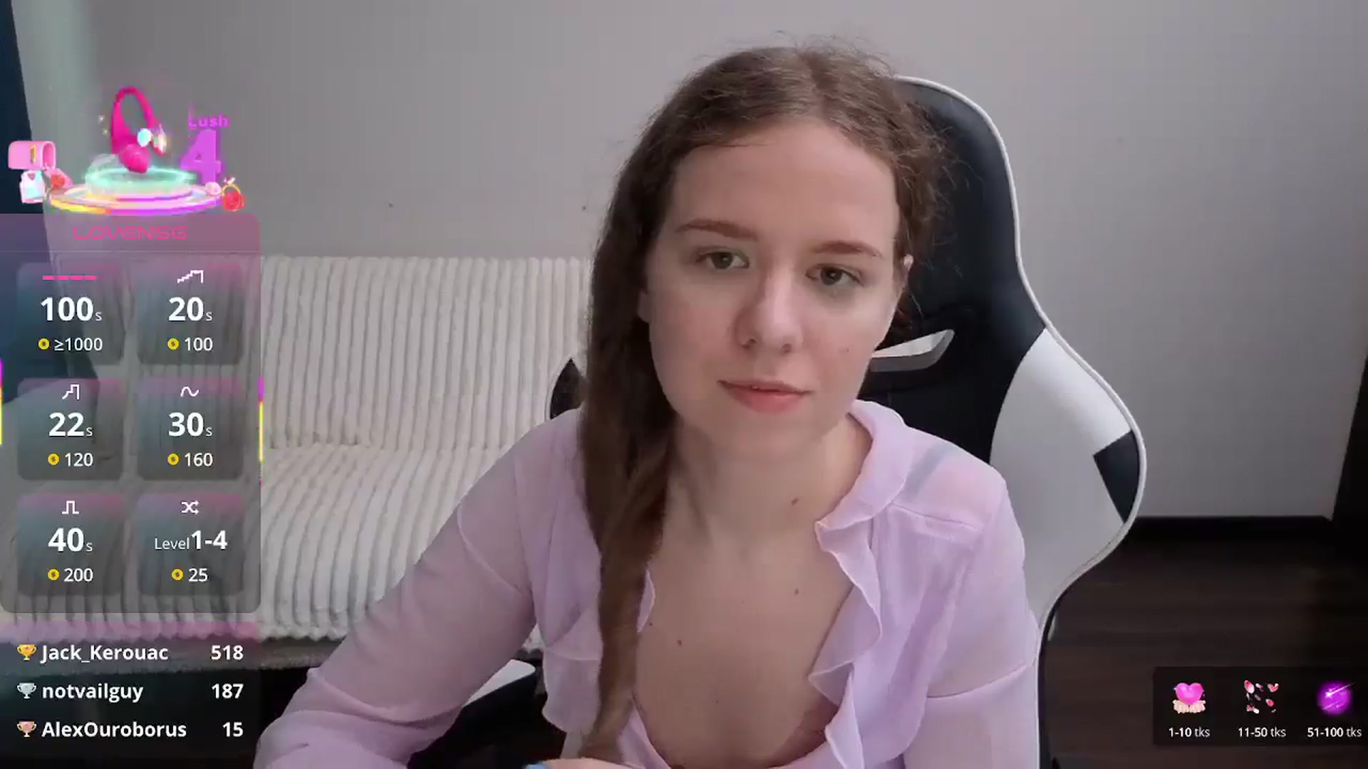 Gallery image thumbnail from BlueFlowerr's myfreecams stream on, 08/07/2025, 17:08 image 9 of 20