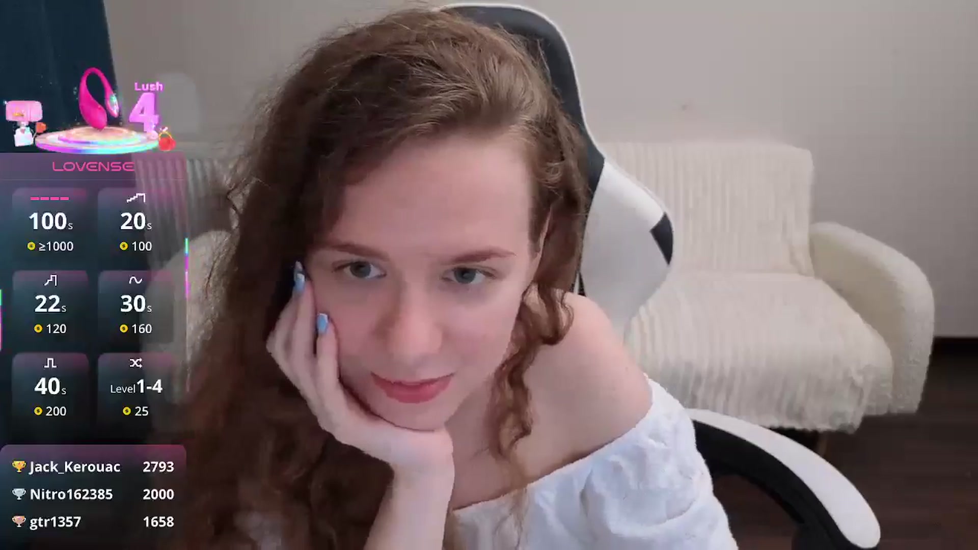 Gallery image thumbnail from BlueFlowerr's myfreecams stream on, 08/12/2025, 21:31 image 17 of 20