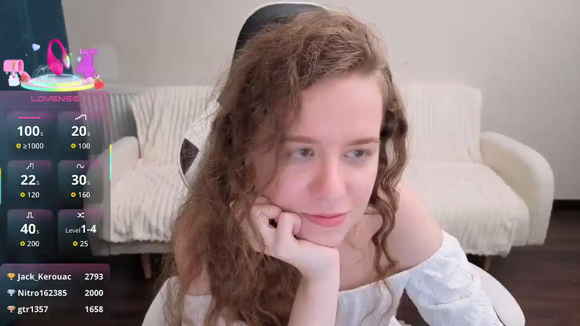 Gallery image thumbnail from BlueFlowerr's myfreecams stream on, 08/12/2025, 21:31 image 19 of 20