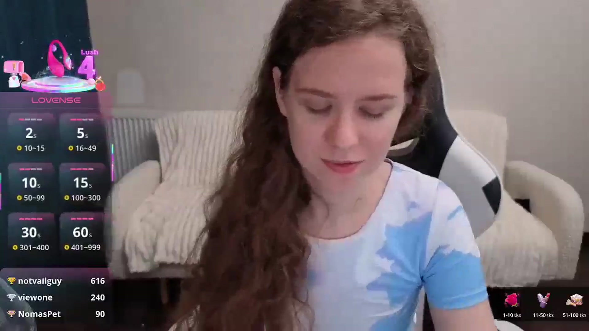 Gallery image thumbnail from BlueFlowerr's myfreecams stream on, 08/13/2025, 20:11 image 7 of 20