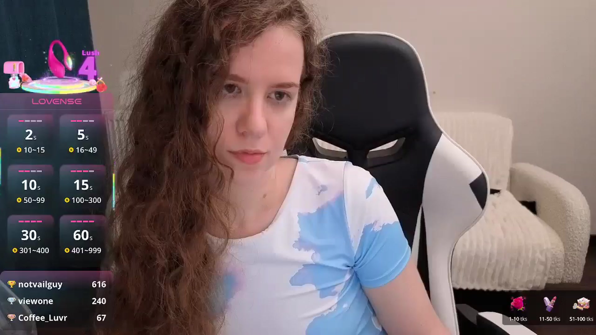 Gallery image thumbnail from BlueFlowerr's myfreecams stream on, 08/13/2025, 20:11 image 6 of 20