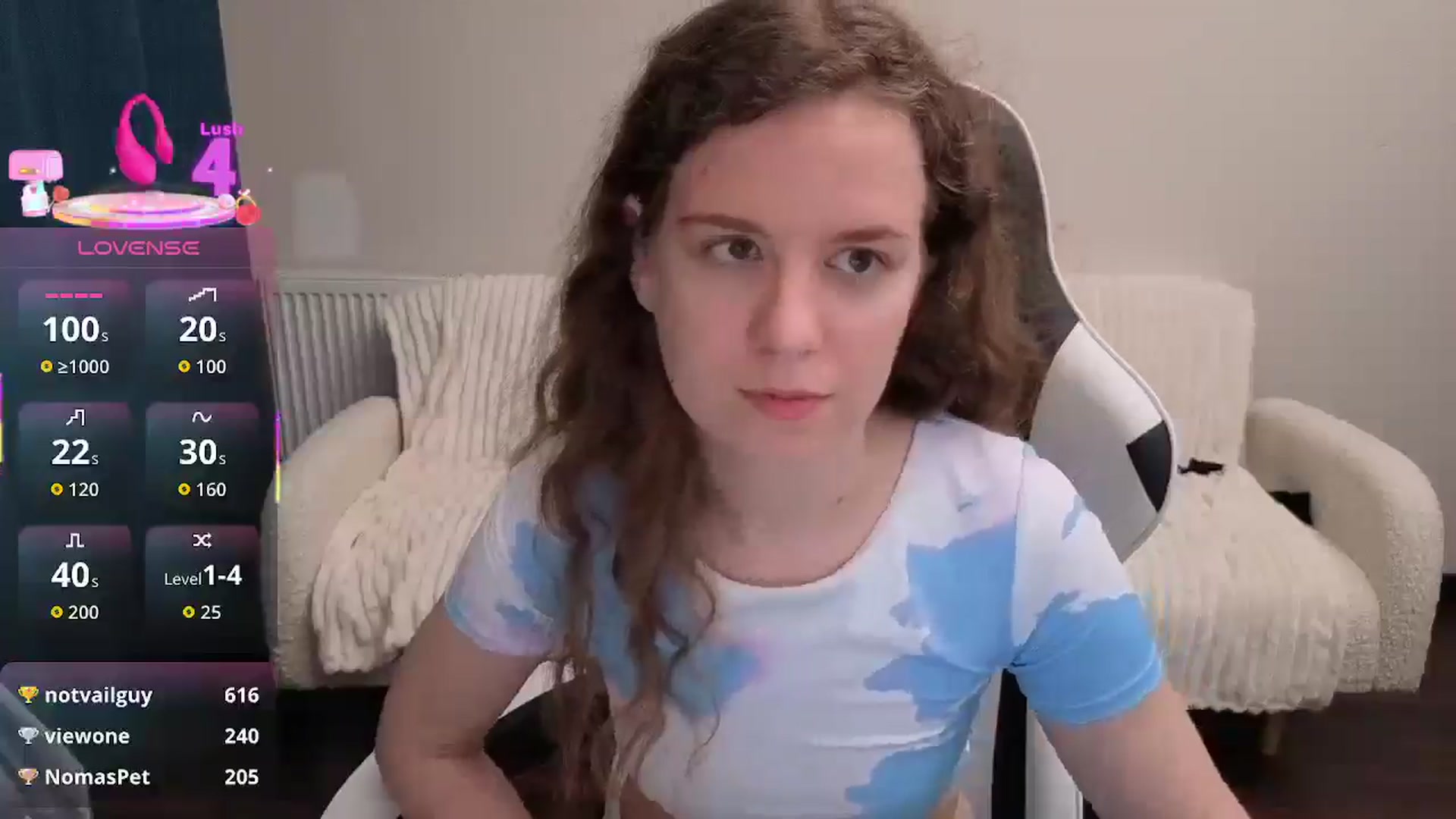 Gallery image thumbnail from BlueFlowerr's myfreecams stream on, 08/13/2025, 20:11 image 8 of 20