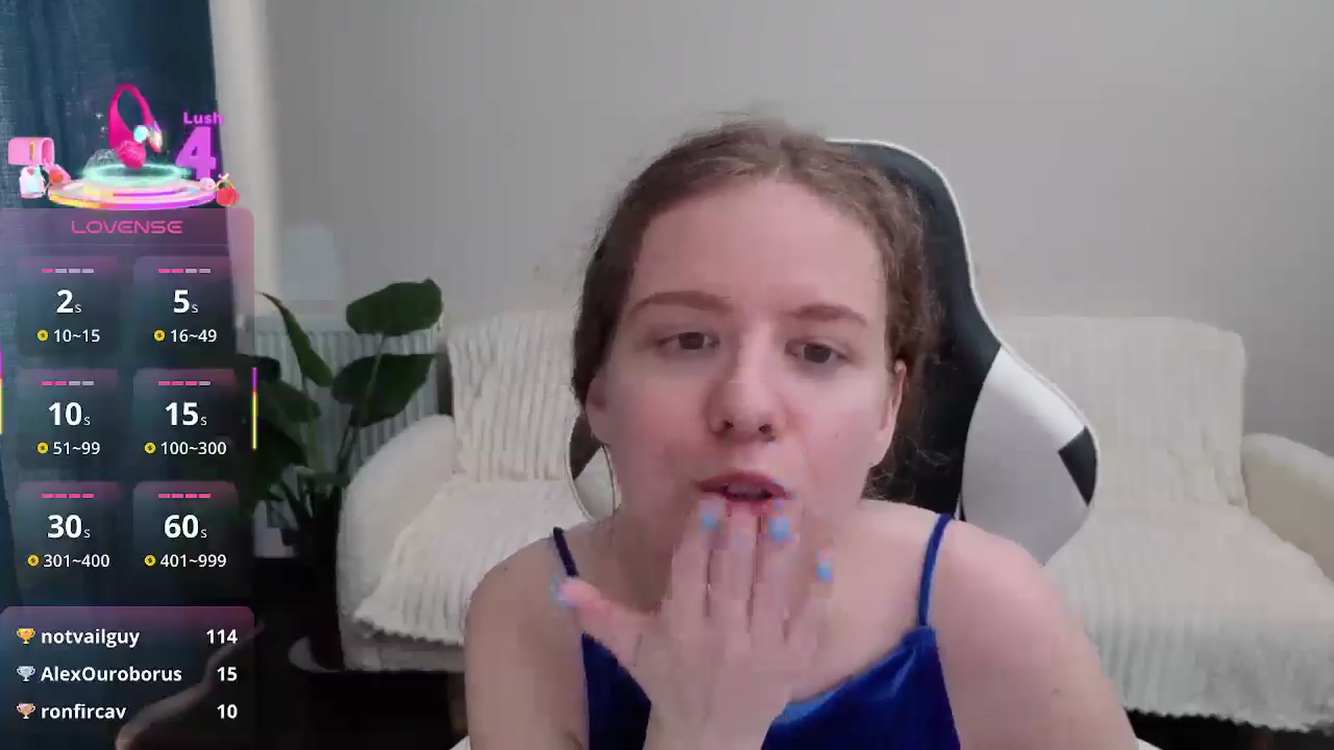 Gallery image thumbnail from BlueFlowerr's myfreecams stream on, 08/16/2025, 15:06 image 19 of 20