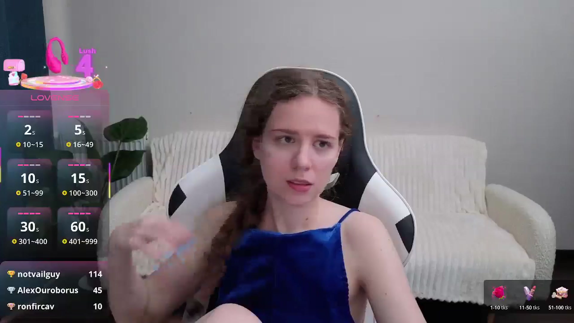 Gallery image thumbnail from BlueFlowerr's myfreecams stream on, 08/16/2025, 17:01 image 13 of 20