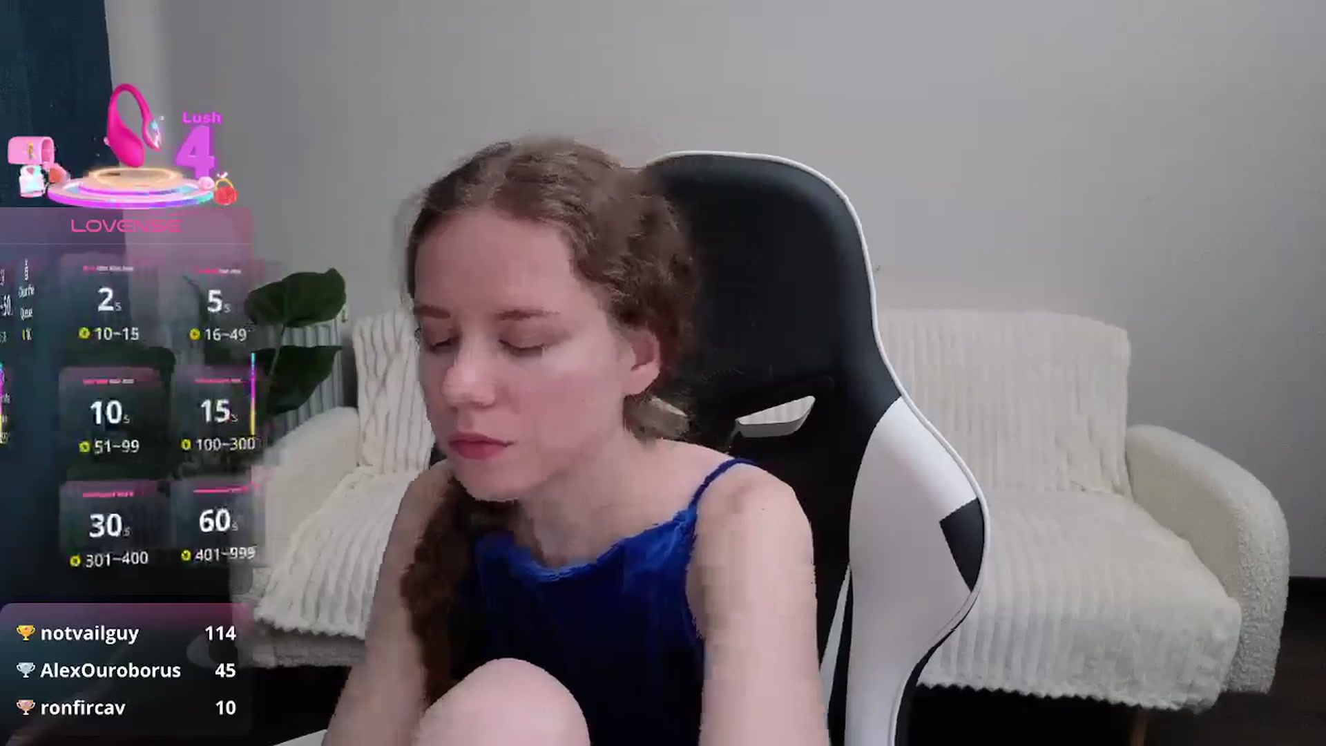 Gallery image thumbnail from BlueFlowerr's myfreecams stream on, 08/16/2025, 17:01 image 5 of 20