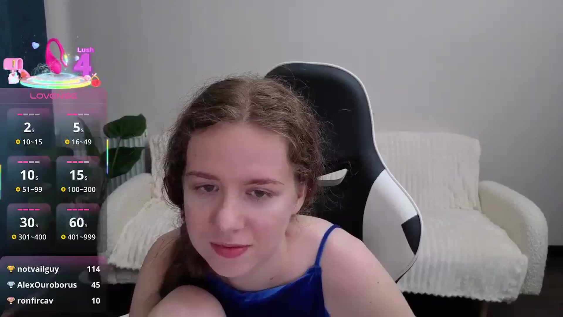 Gallery image thumbnail from BlueFlowerr's myfreecams stream on, 08/16/2025, 17:01 image 4 of 20