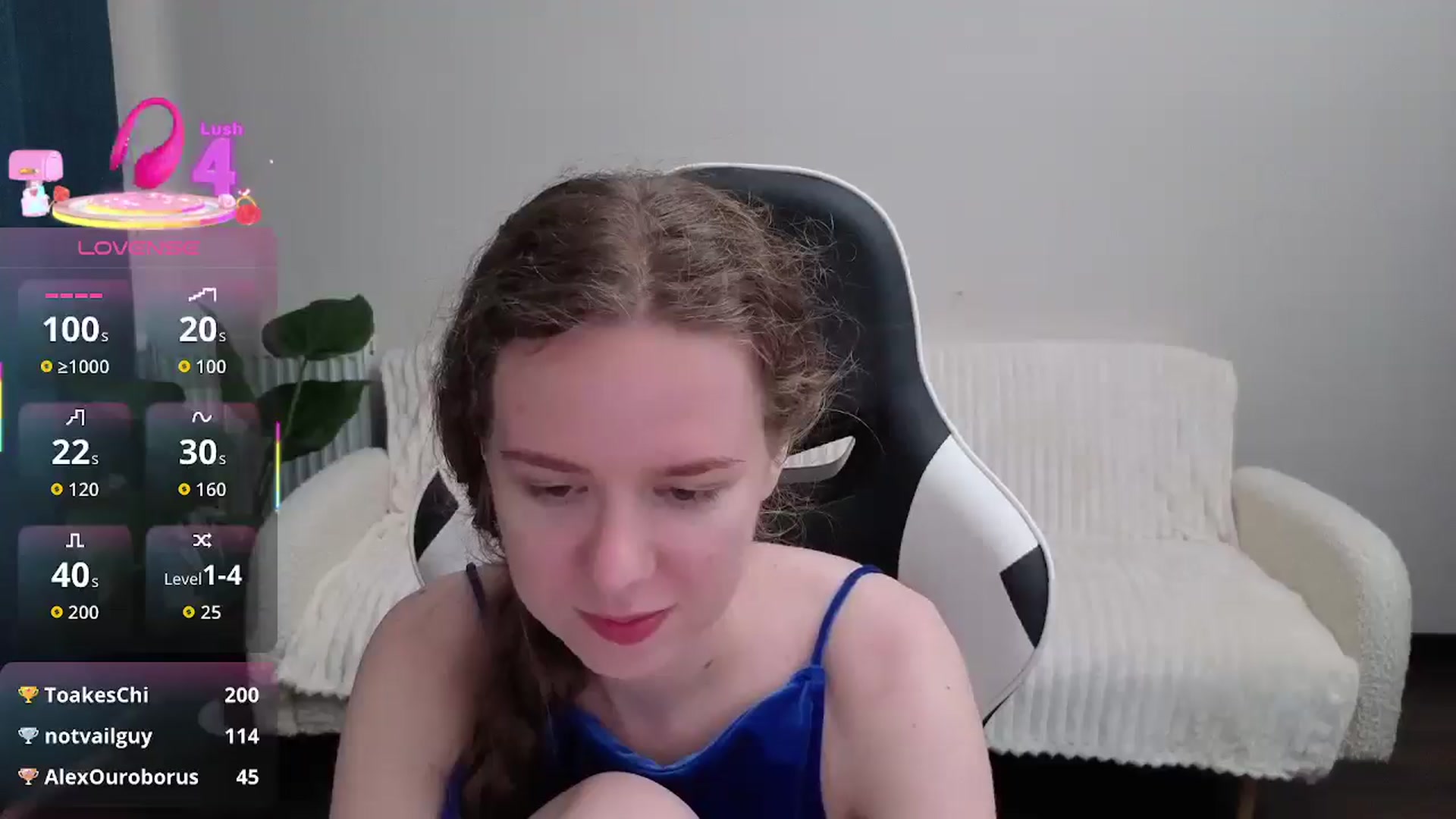 Gallery image thumbnail from BlueFlowerr's myfreecams stream on, 08/16/2025, 17:01 image 17 of 20