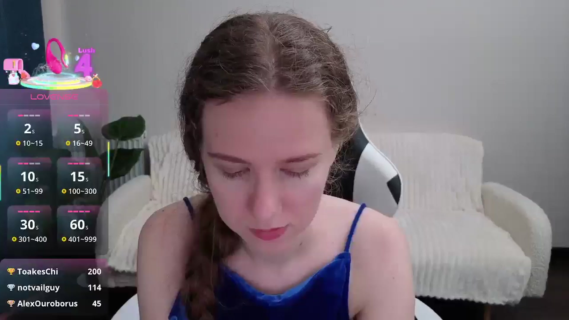 Gallery image thumbnail from BlueFlowerr's myfreecams stream on, 08/16/2025, 17:01 image 19 of 20