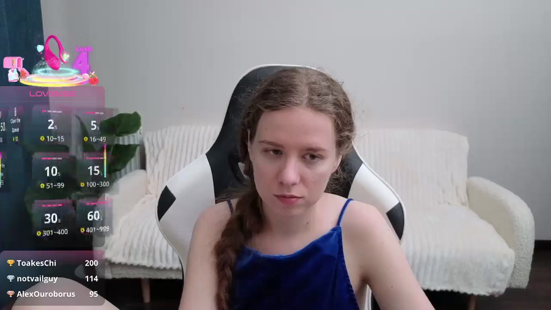 Gallery image thumbnail from BlueFlowerr's myfreecams stream on, 08/16/2025, 17:40 image 13 of 20