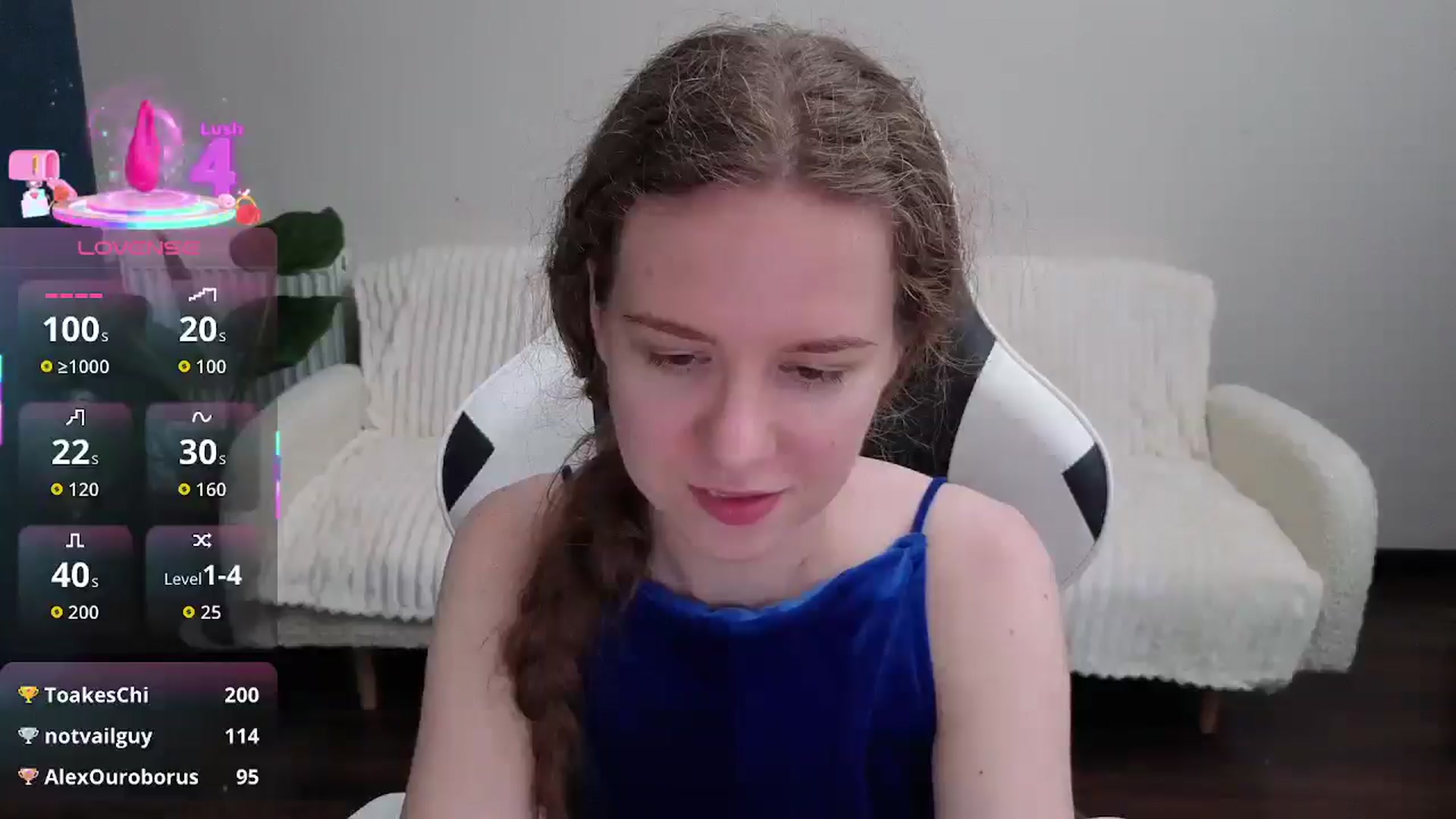 Gallery image thumbnail from BlueFlowerr's myfreecams stream on, 08/16/2025, 18:28 image 10 of 20