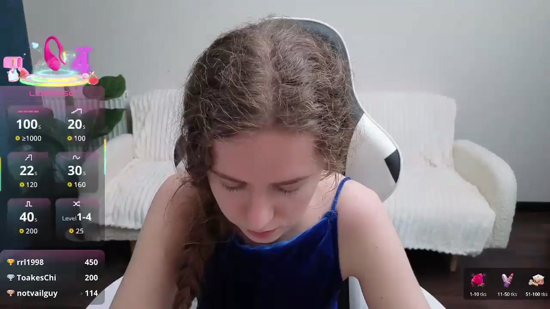 Gallery image thumbnail from BlueFlowerr's myfreecams stream on, 08/16/2025, 19:37 image 10 of 20