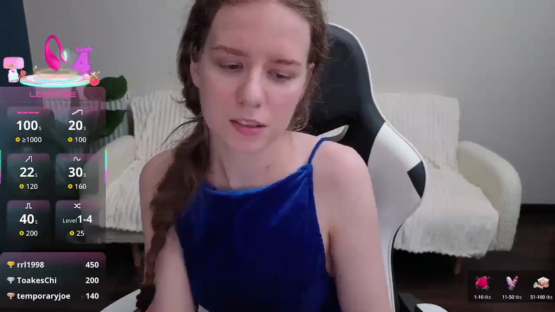 Gallery image thumbnail from BlueFlowerr's myfreecams stream on, 08/16/2025, 20:17 image 5 of 20