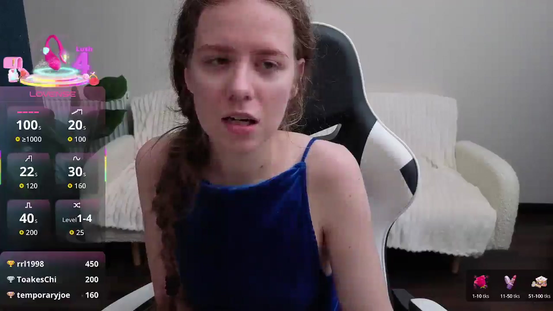 Gallery image thumbnail from BlueFlowerr's myfreecams stream on, 08/16/2025, 20:17 image 6 of 20