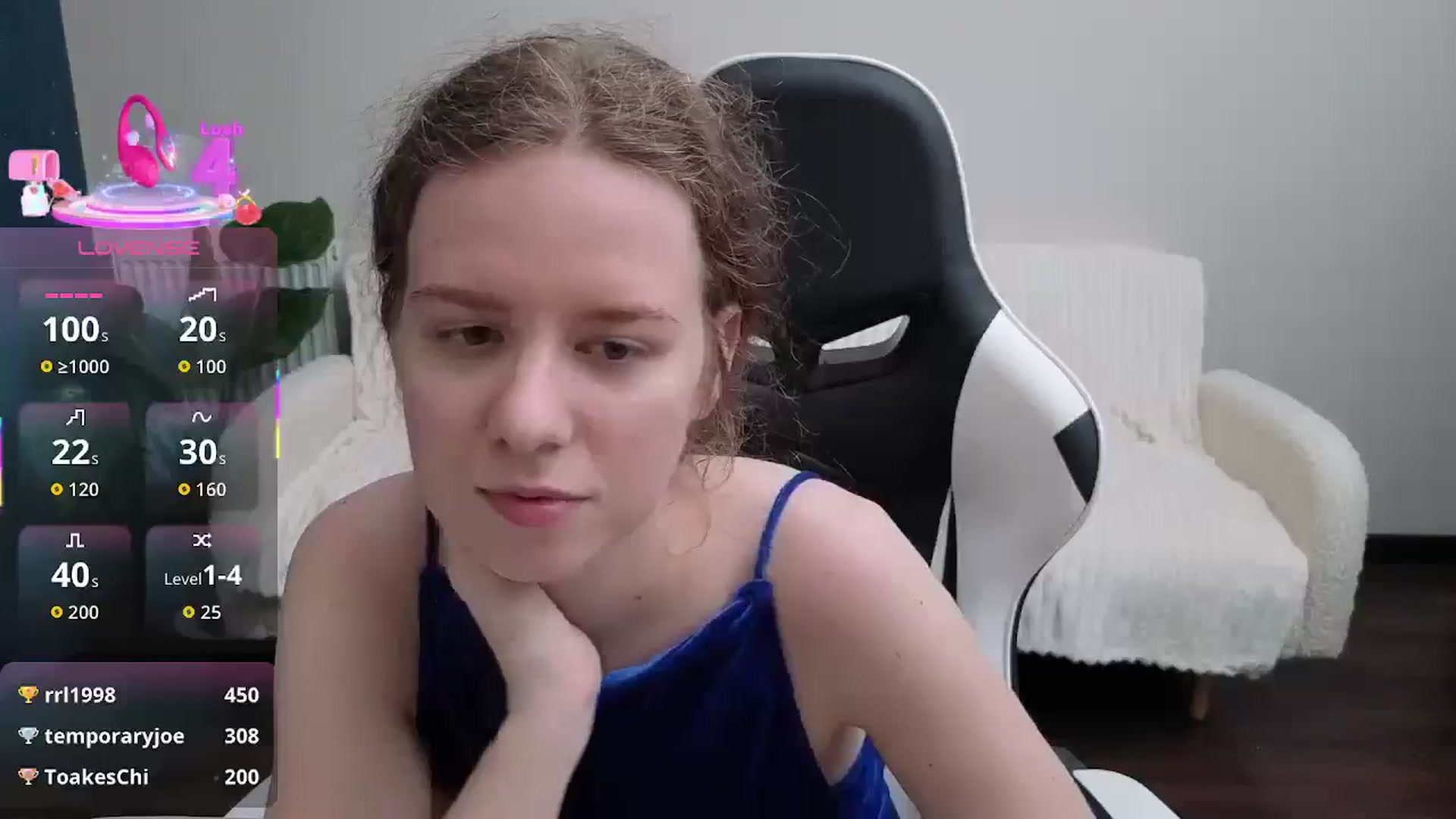 Gallery image thumbnail from BlueFlowerr's myfreecams stream on, 08/16/2025, 20:17 image 17 of 20