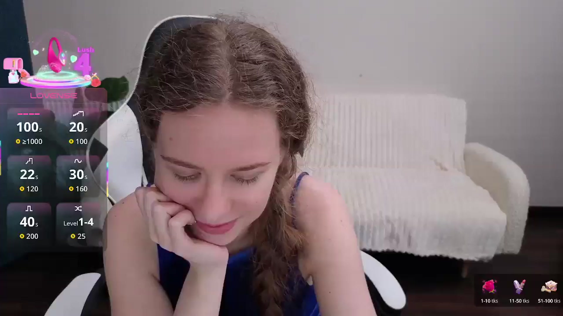 Gallery image thumbnail from BlueFlowerr's myfreecams stream on, 08/16/2025, 21:08 image 1 of 20
