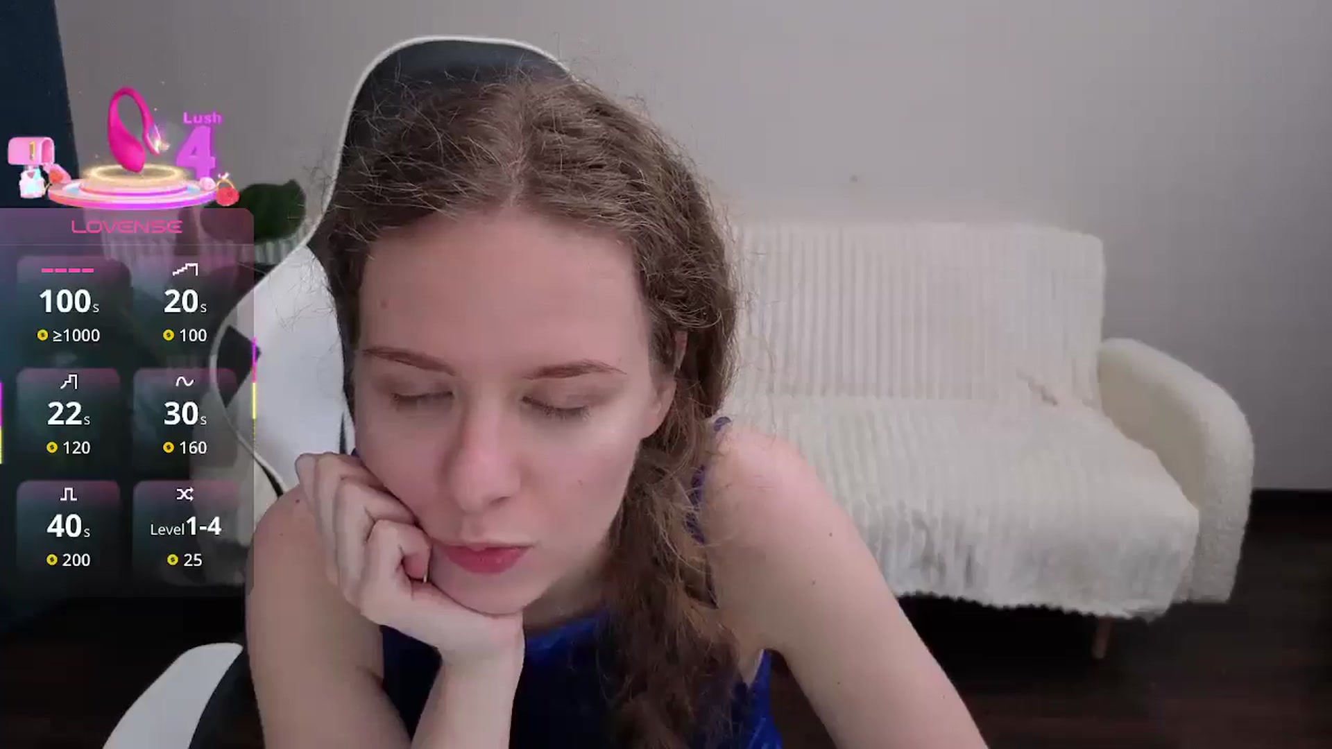 Gallery image thumbnail from BlueFlowerr's myfreecams stream on, 08/16/2025, 21:08 image 2 of 20