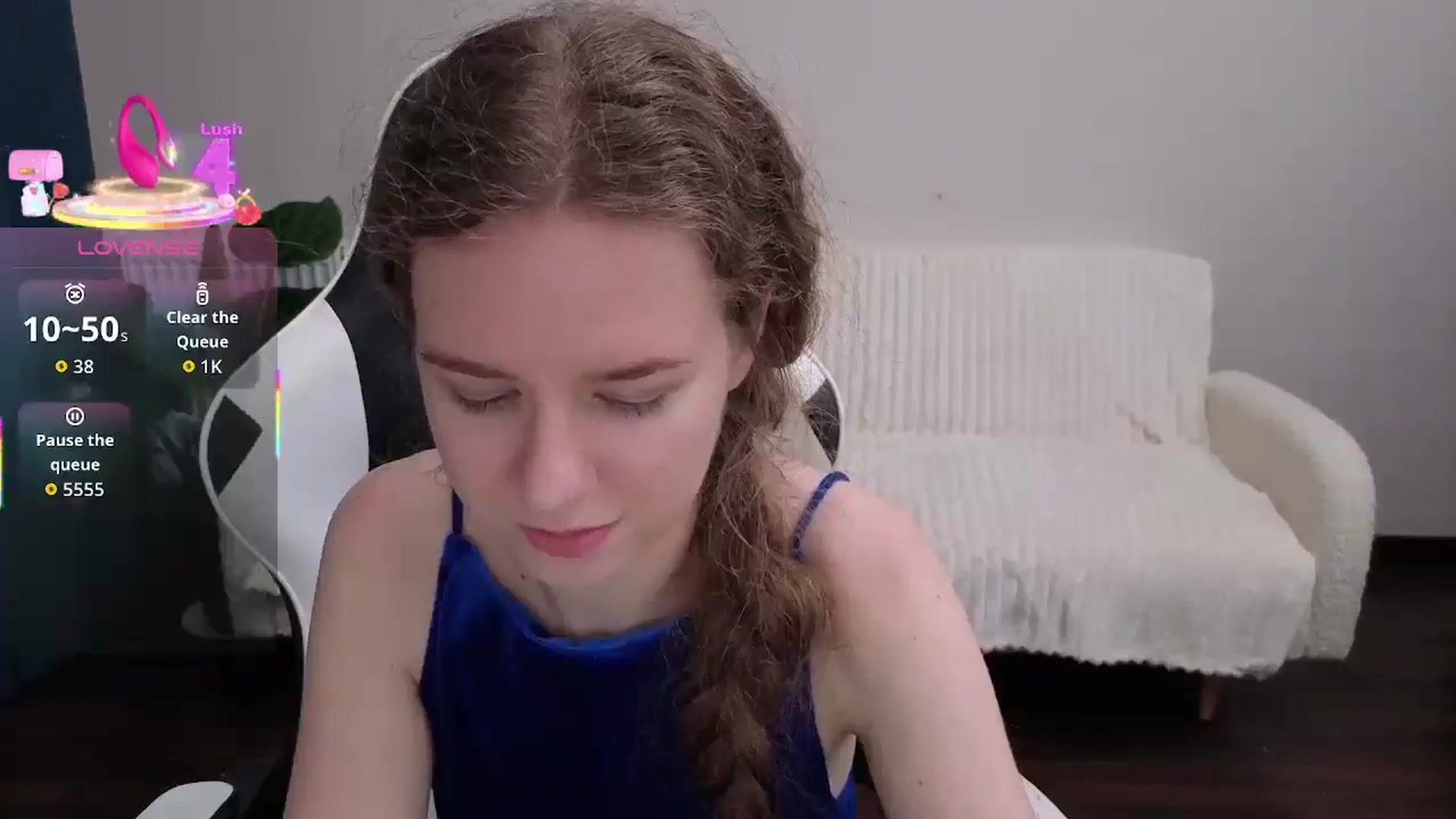 Gallery image thumbnail from BlueFlowerr's myfreecams stream on, 08/16/2025, 21:08 image 7 of 20