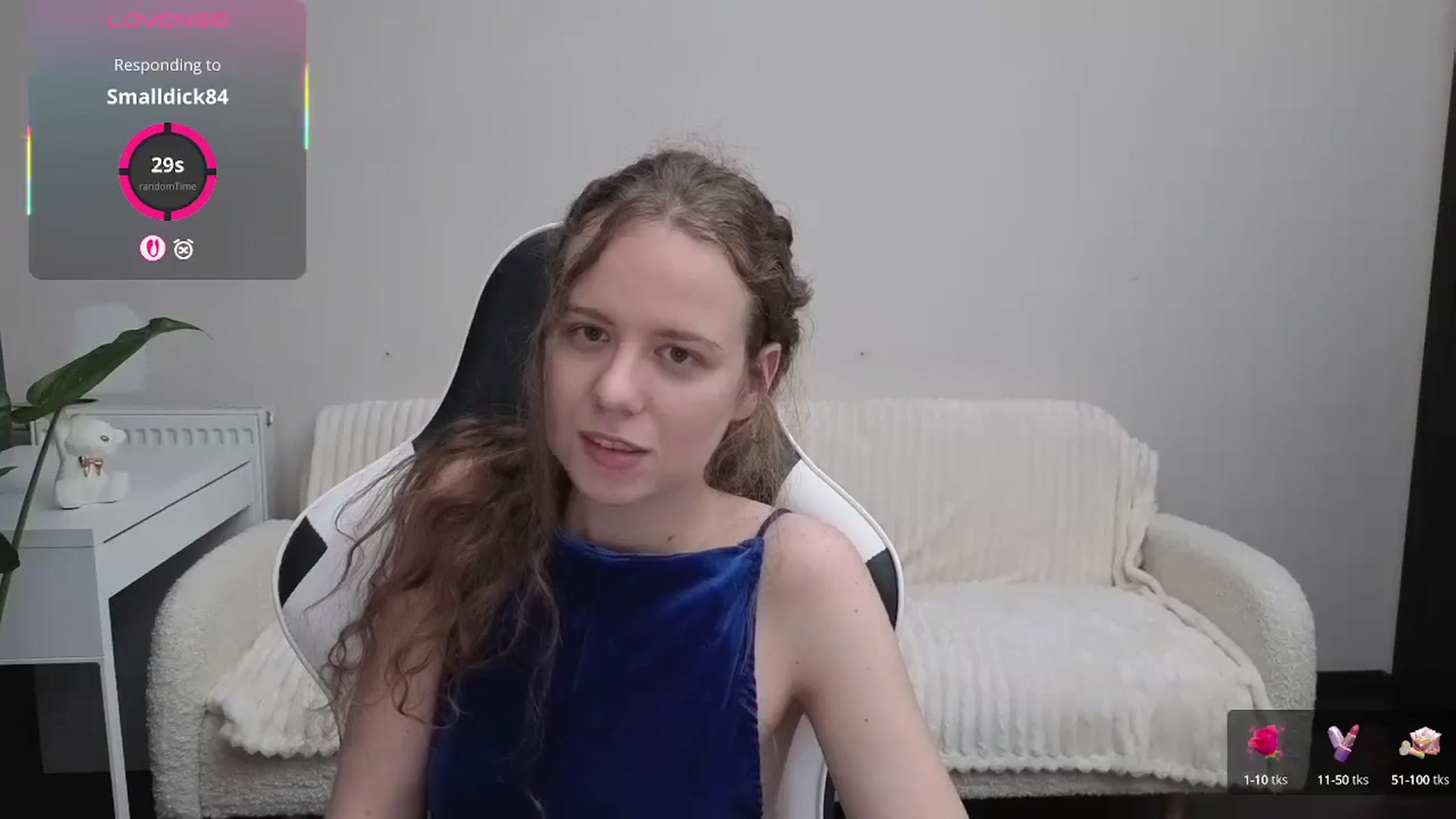 Gallery image thumbnail from BlueFlowerr's myfreecams stream on, 10/16/2025, 01:02 image 8 of 20