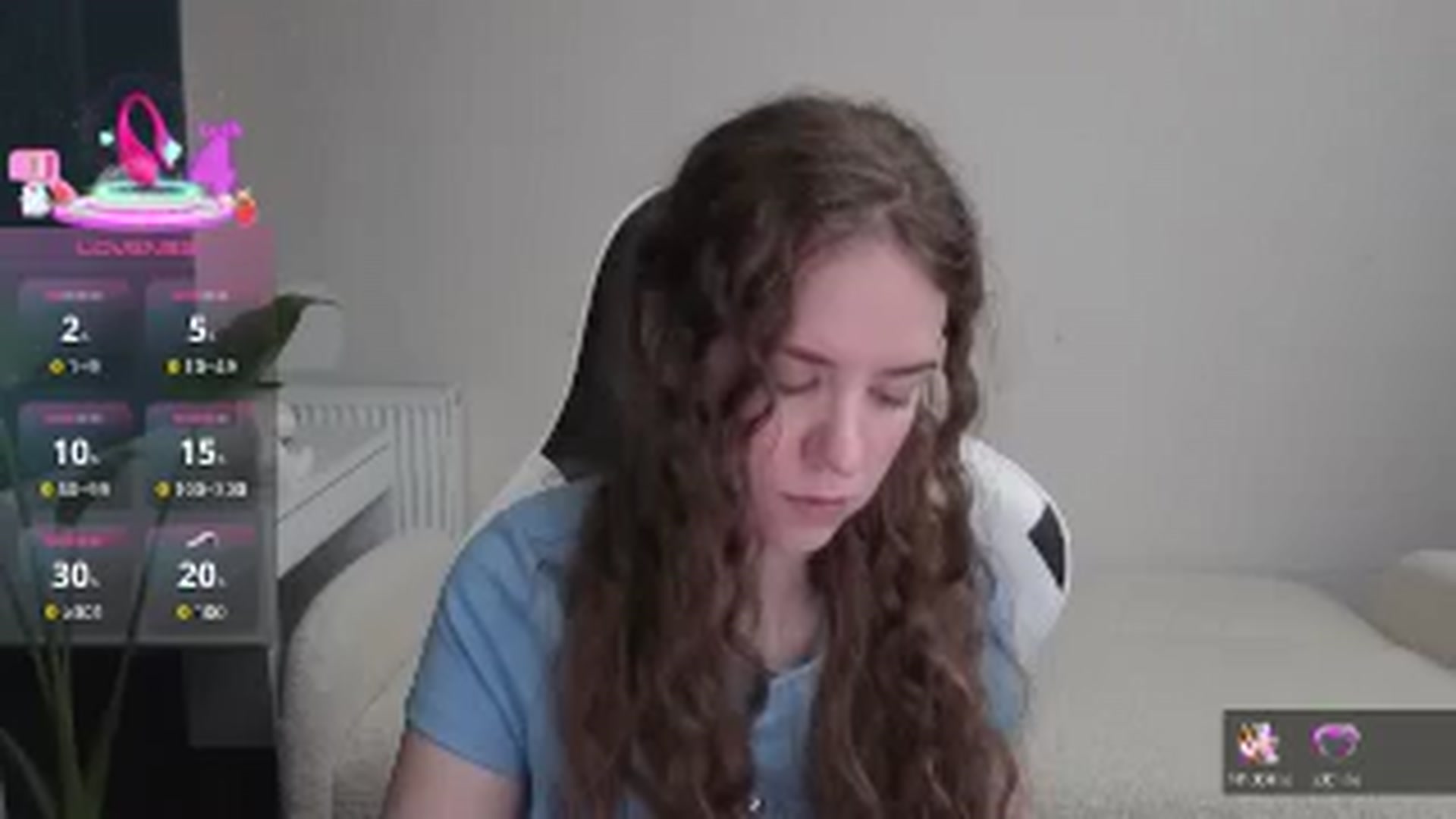 Gallery image thumbnail from BlueFlowerr's myfreecams stream on, 12/12/2025, 19:32 image 20 of 20