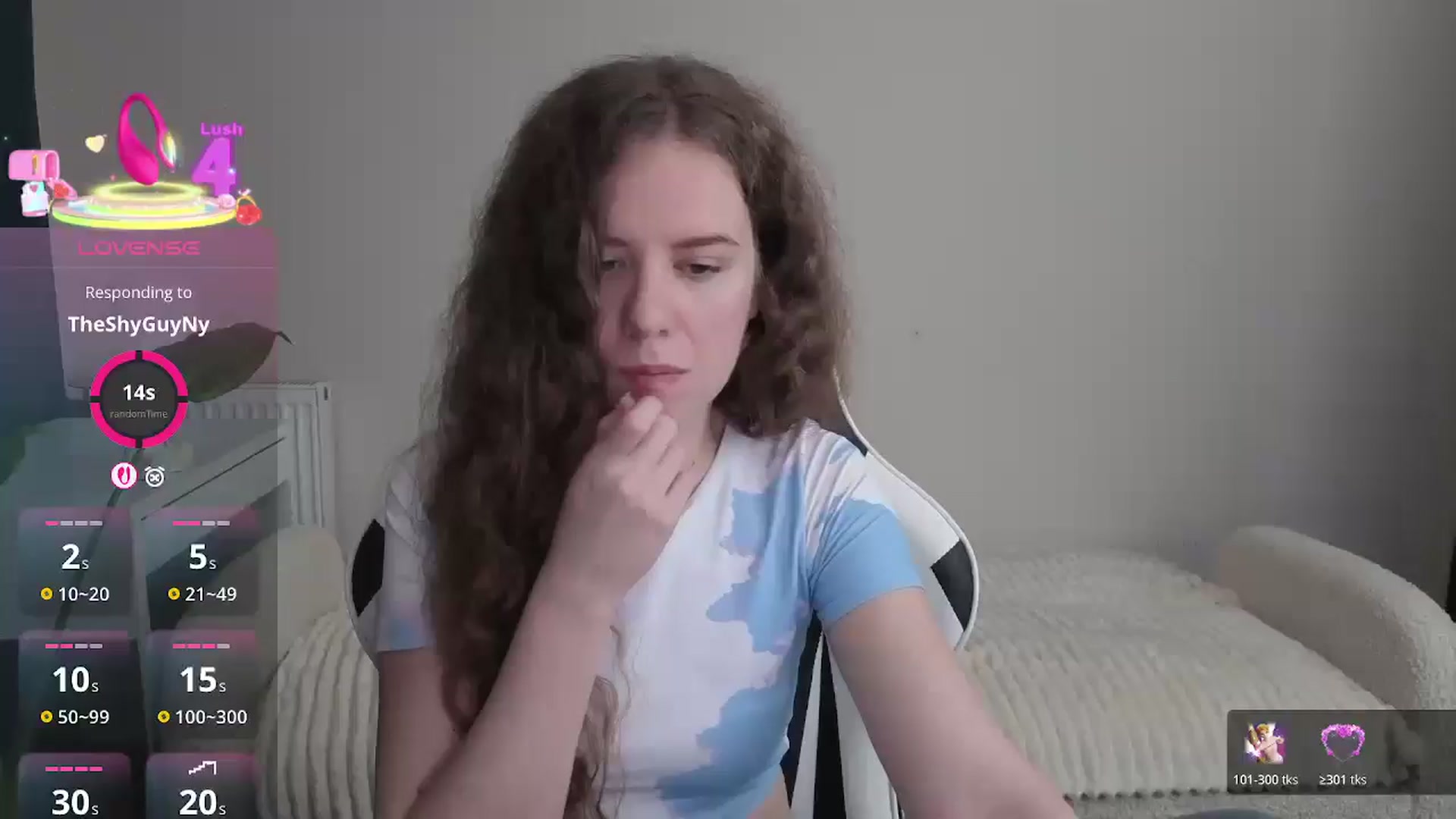 Gallery image thumbnail from BlueFlowerr's myfreecams stream on, 12/19/2025, 20:54 image 11 of 20