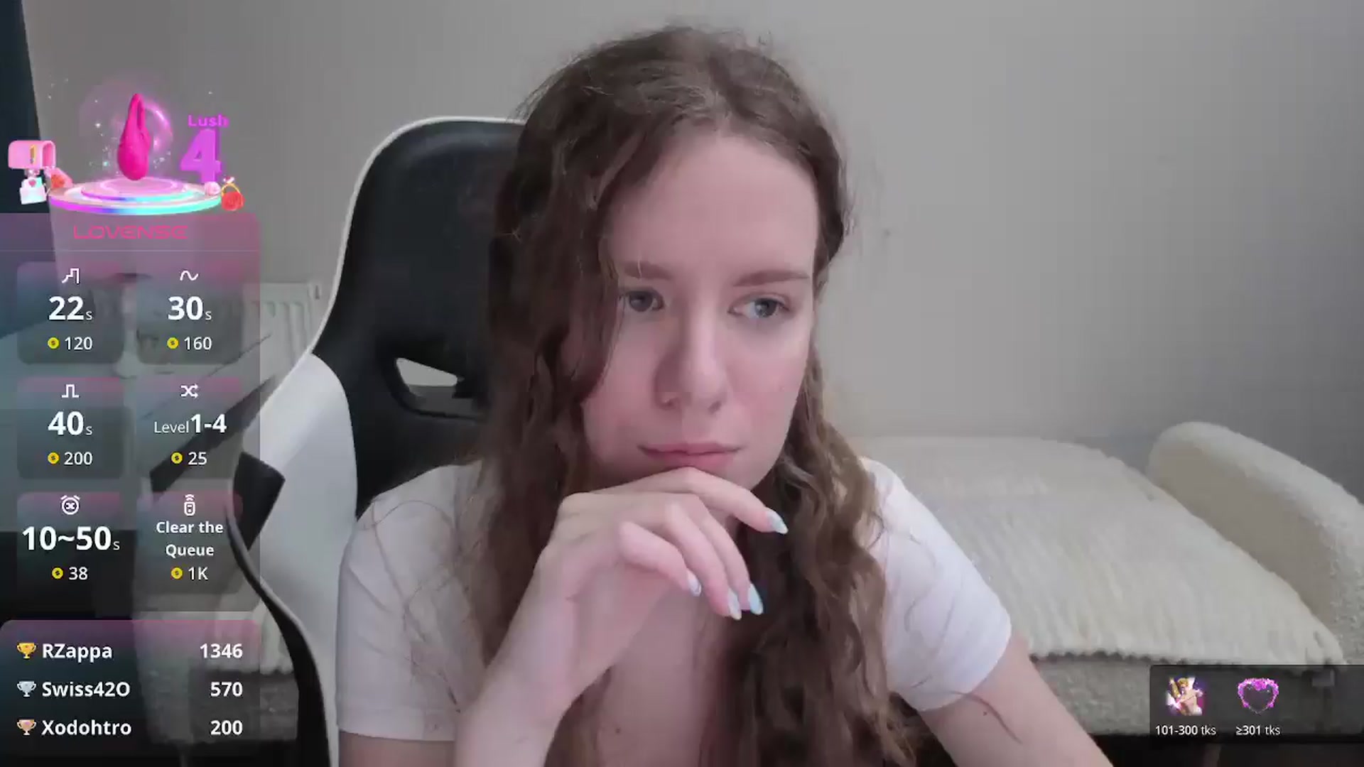 Gallery image thumbnail from BlueFlowerr's myfreecams stream on, 01/04/2026, 23:48 image 1 of 20