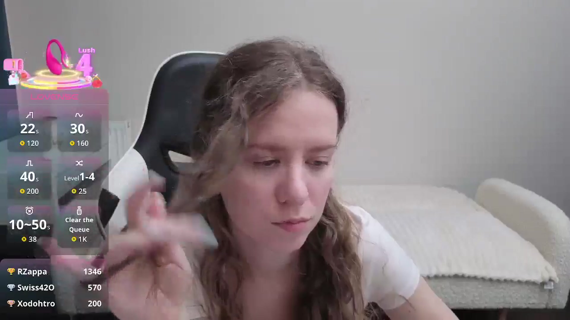 Gallery image thumbnail from BlueFlowerr's myfreecams stream on, 01/04/2026, 23:48 image 5 of 20