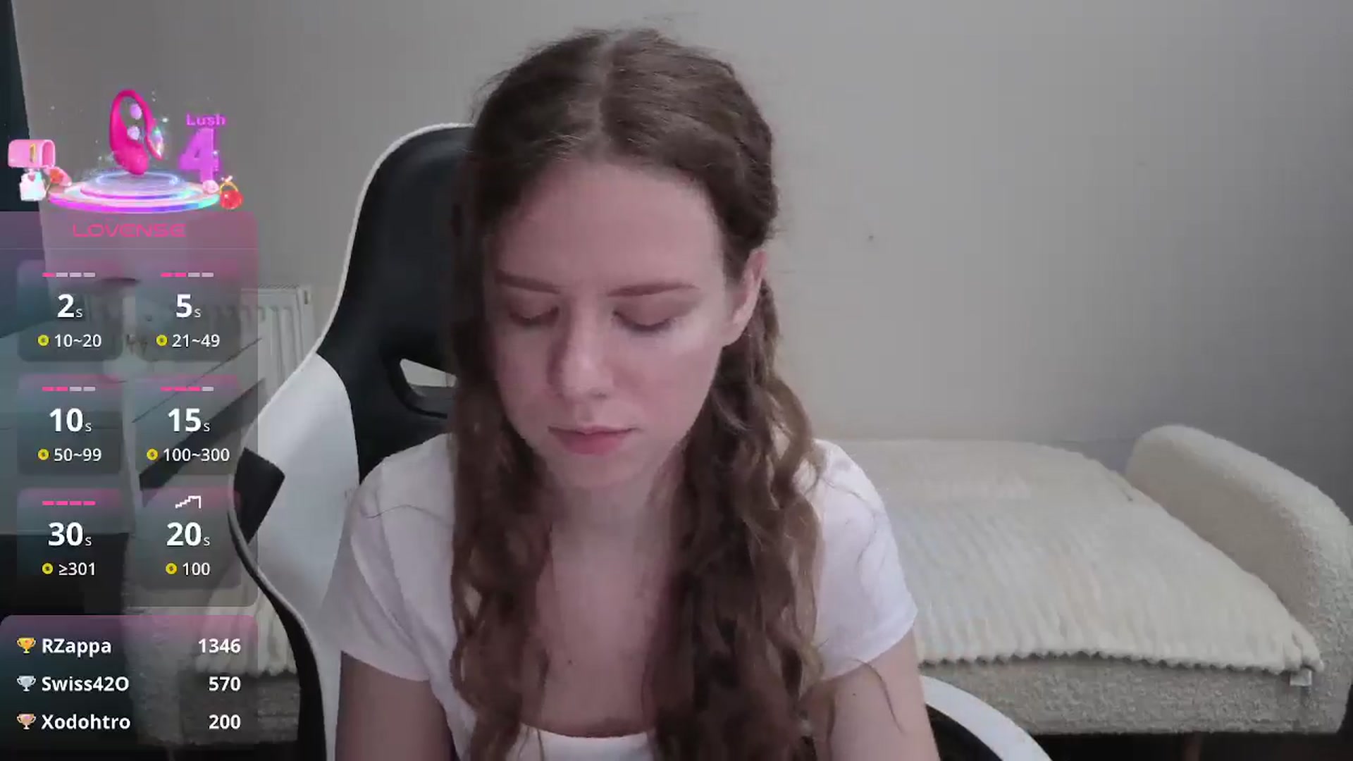 Gallery image thumbnail from BlueFlowerr's myfreecams stream on, 01/04/2026, 23:48 image 6 of 20