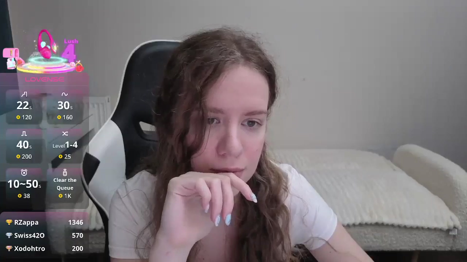 Gallery image thumbnail from BlueFlowerr's myfreecams stream on, 01/04/2026, 23:48 image 3 of 20
