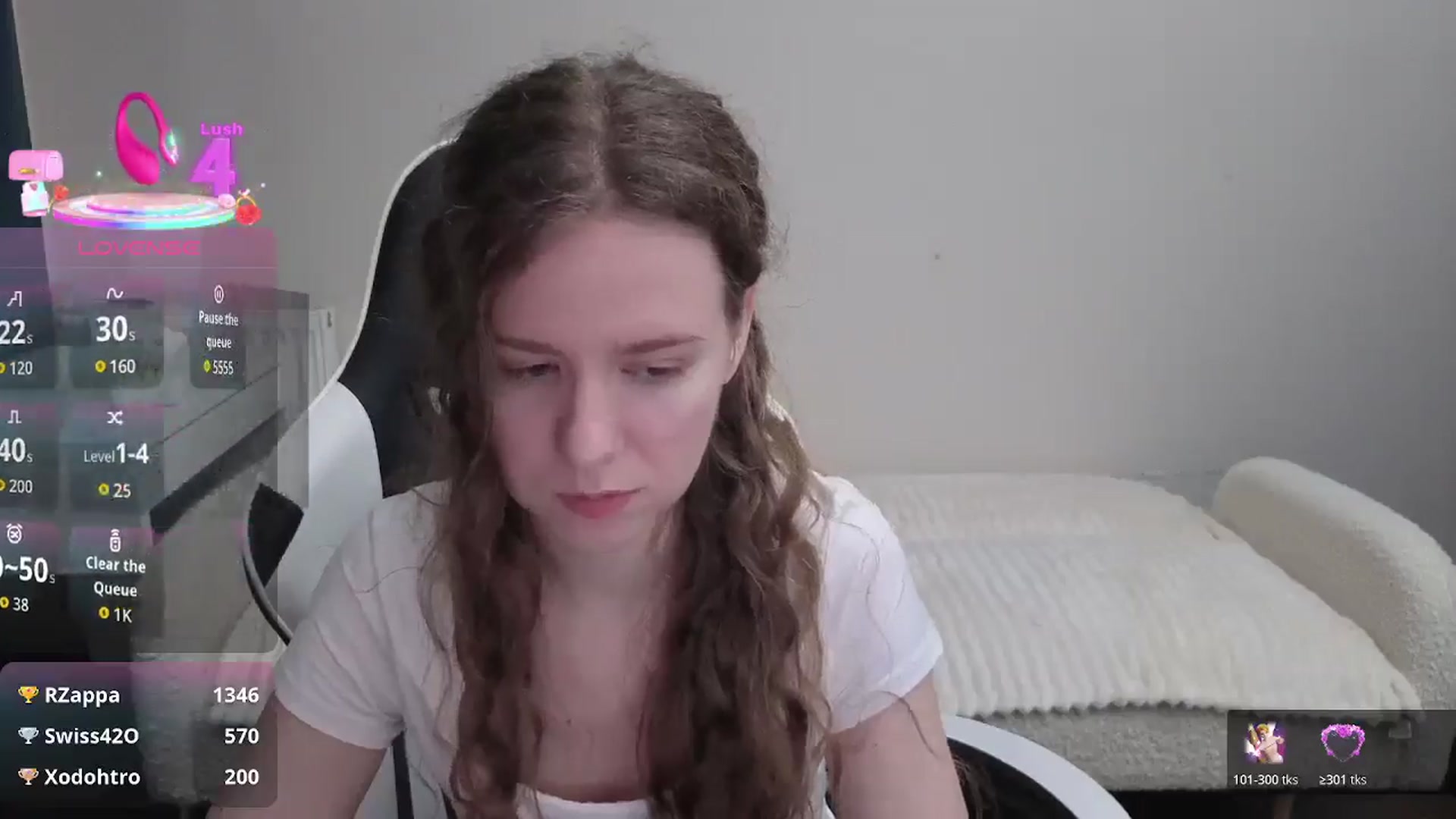 Gallery image thumbnail from BlueFlowerr's myfreecams stream on, 01/04/2026, 23:48 image 7 of 20