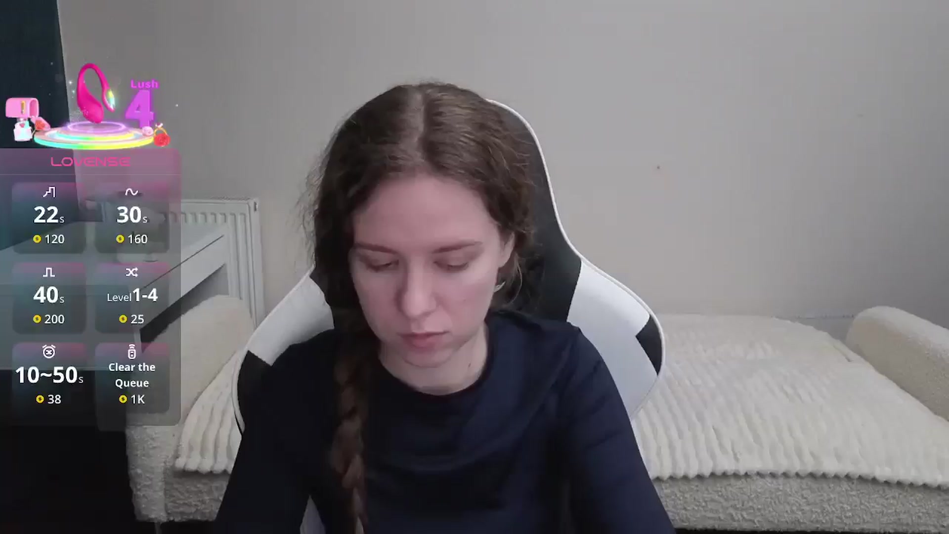 Gallery image thumbnail from BlueFlowerr's myfreecams stream on, 01/06/2026, 22:12 image 1 of 20
