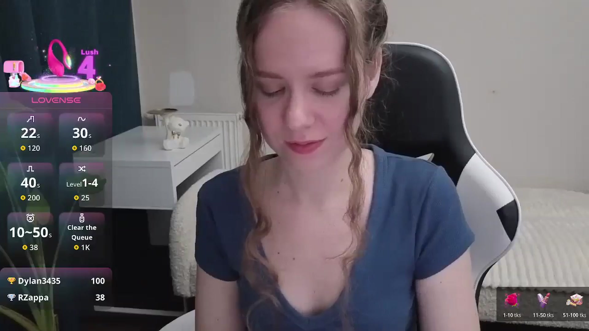 Gallery image thumbnail from BlueFlowerr's myfreecams stream on, 01/07/2026, 19:02 image 2 of 20