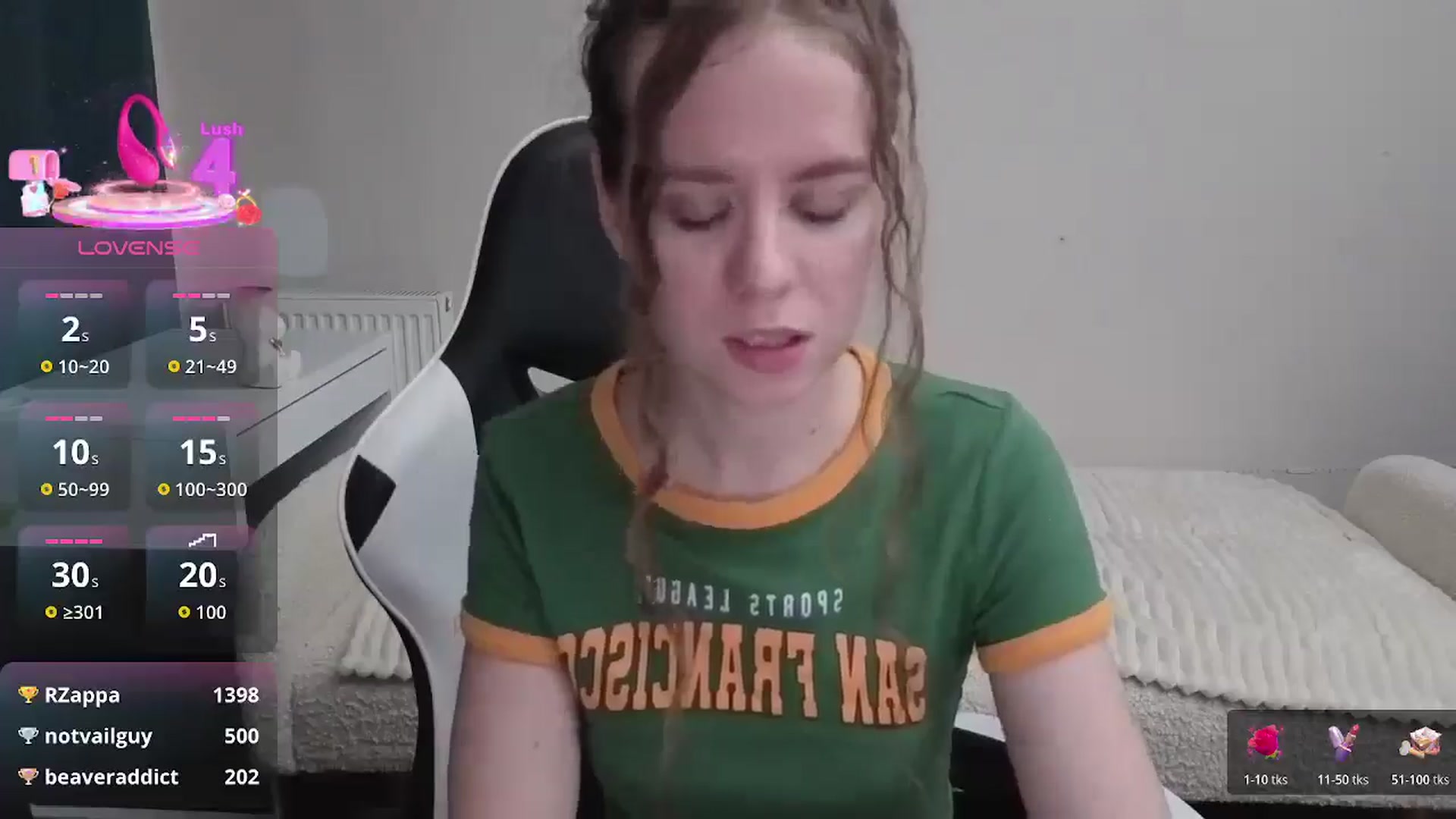 Gallery image thumbnail from BlueFlowerr's myfreecams stream on, 01/14/2026, 02:11 image 11 of 20