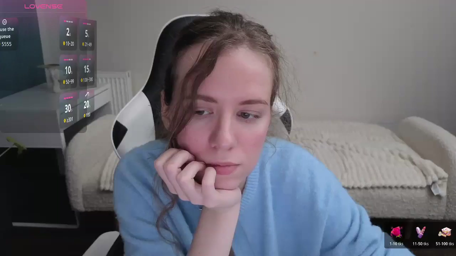 Gallery image thumbnail from BlueFlowerr's myfreecams stream on, 01/23/2026, 19:37 image 1 of 20