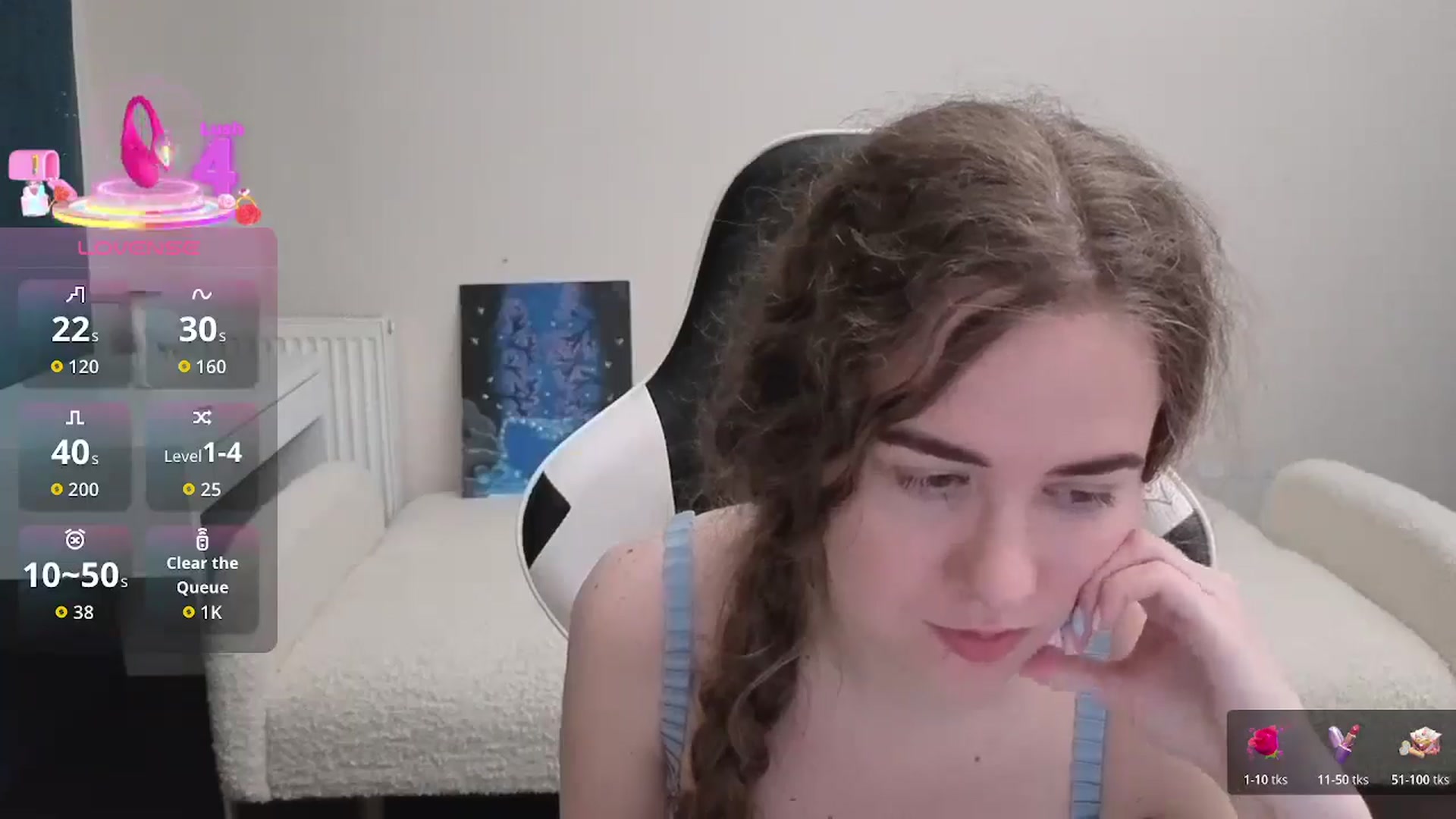 Gallery image thumbnail from BlueFlowerr's myfreecams stream on, 03/01/2026, 22:18 image 14 of 20