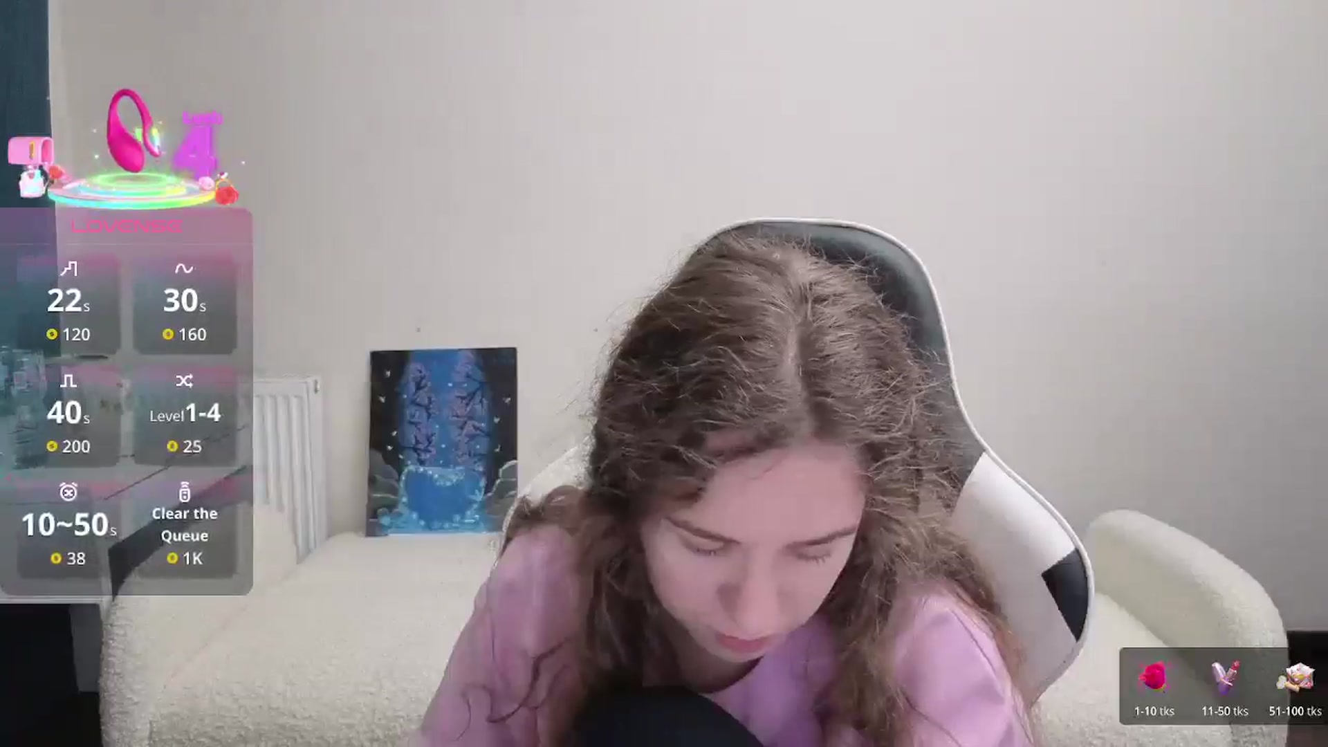 Gallery image thumbnail from BlueFlowerr's myfreecams stream on, 03/12/2026, 22:25 image 5 of 20