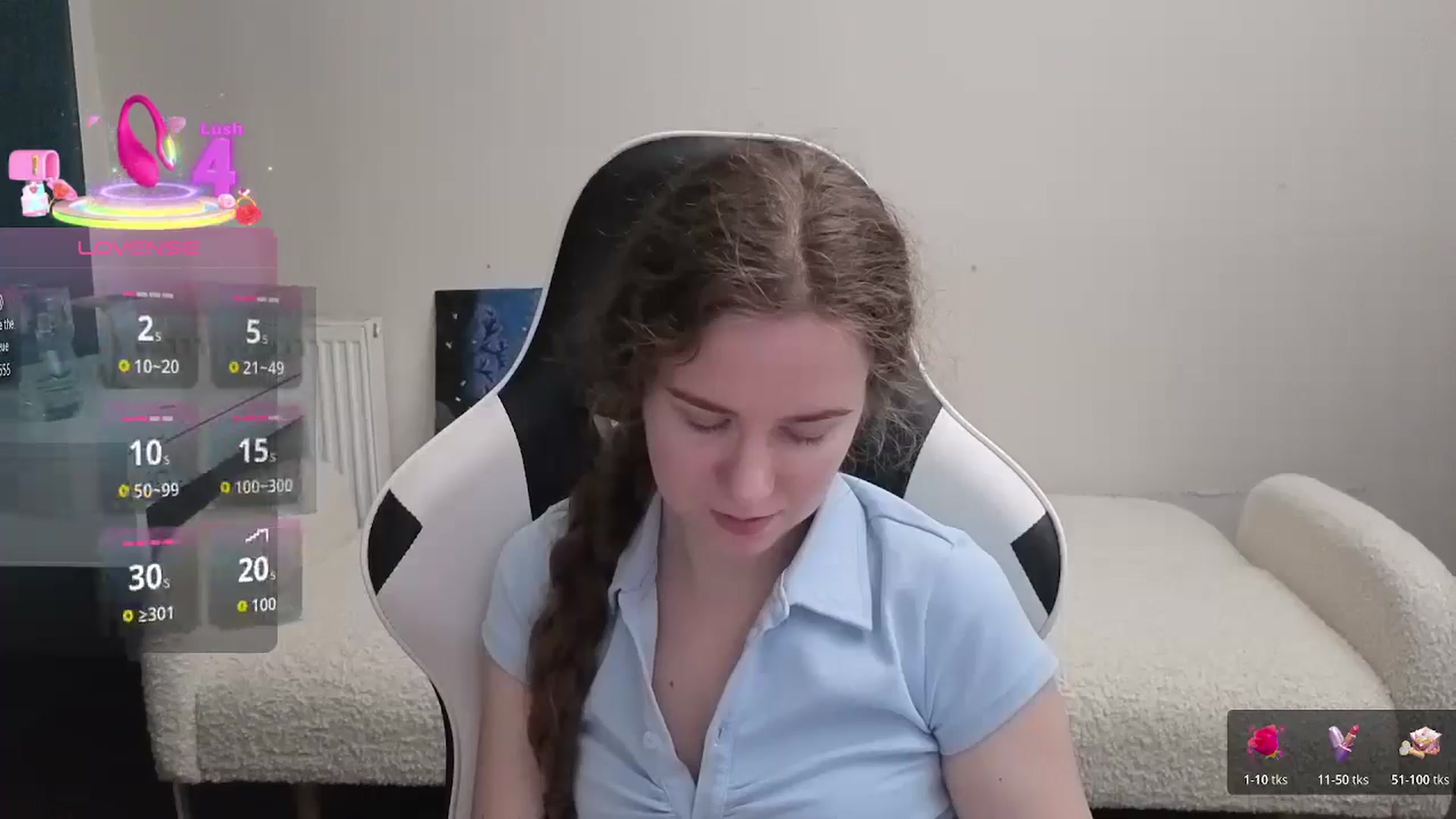 Gallery image thumbnail from BlueFlowerr's myfreecams stream on, 03/13/2026, 22:24 image 6 of 20