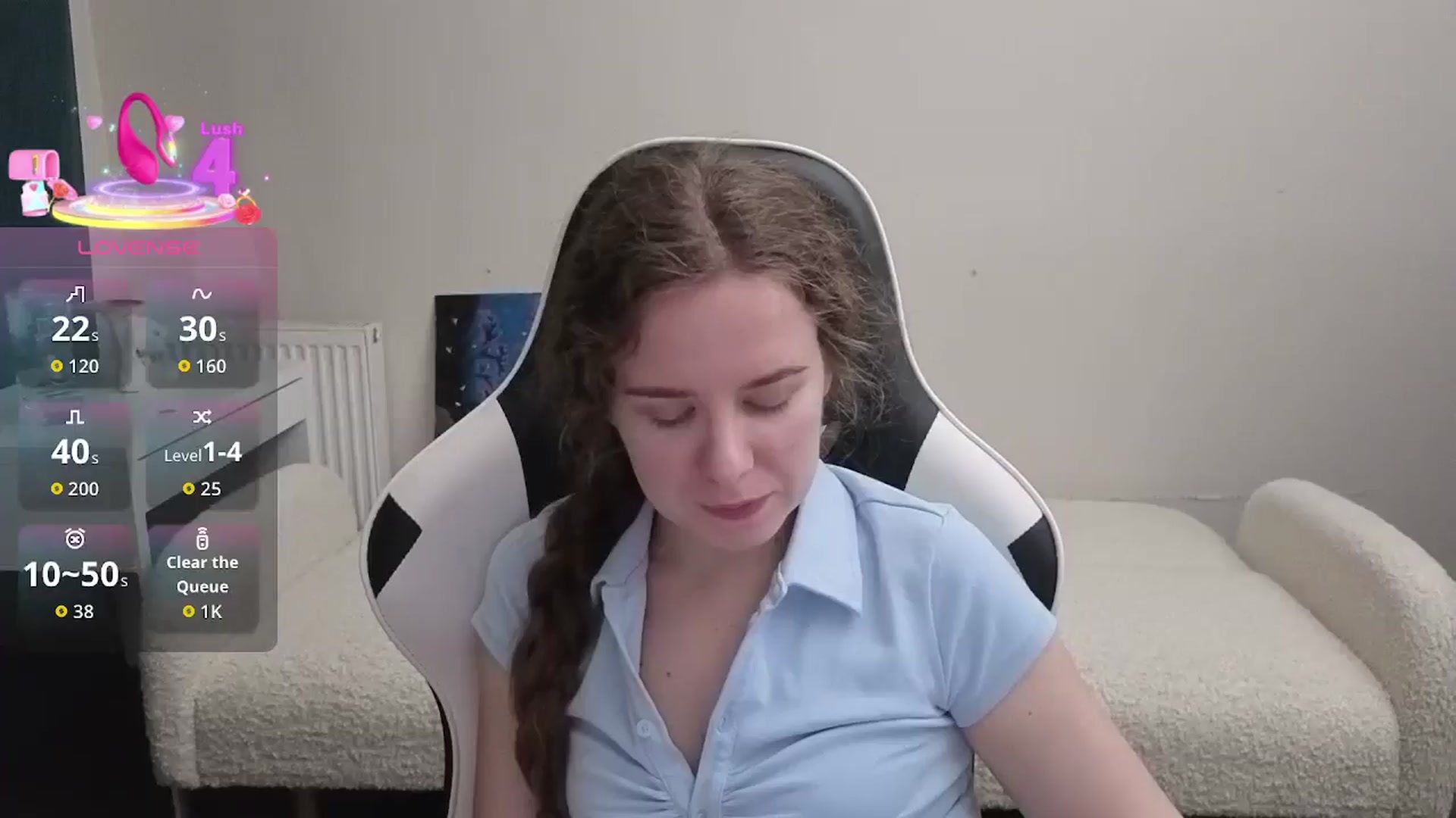 Gallery image thumbnail from BlueFlowerr's myfreecams stream on, 03/13/2026, 22:24 image 12 of 20