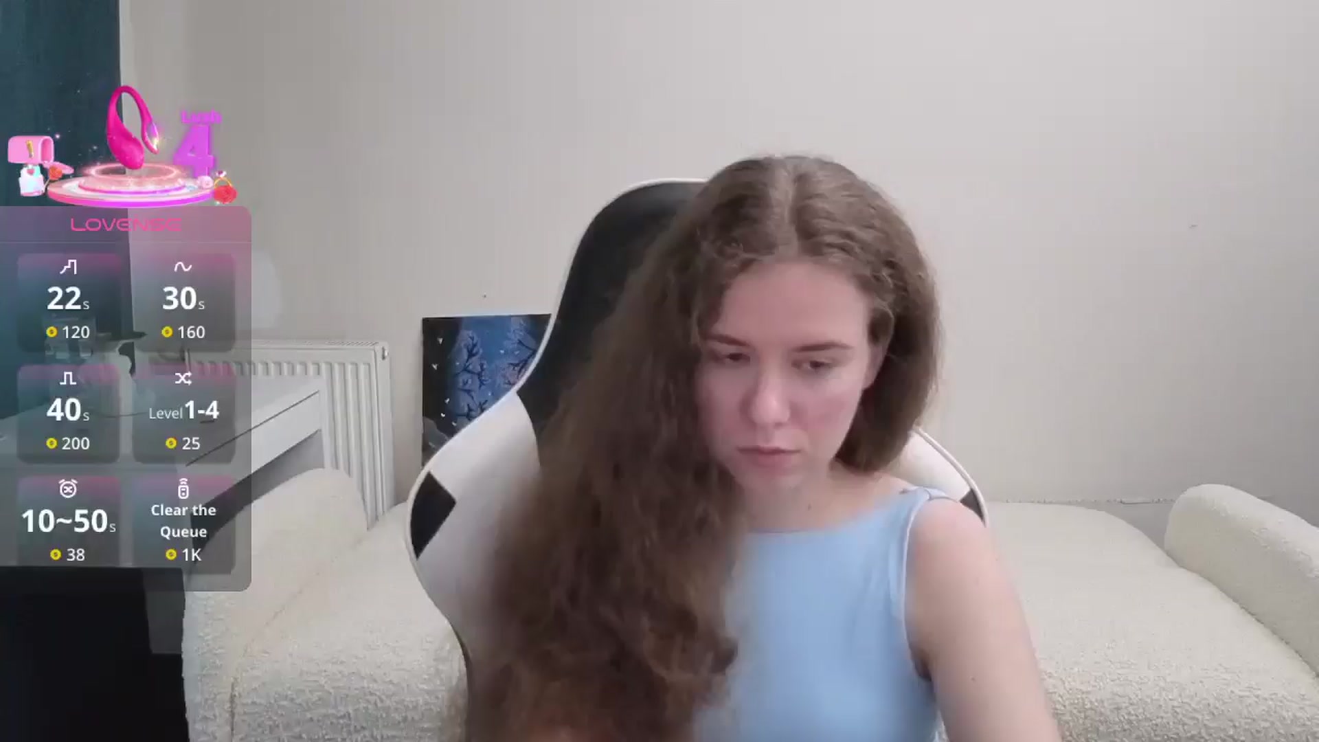 Gallery image thumbnail from BlueFlowerr's myfreecams stream on, 03/19/2026, 16:52 image 8 of 20
