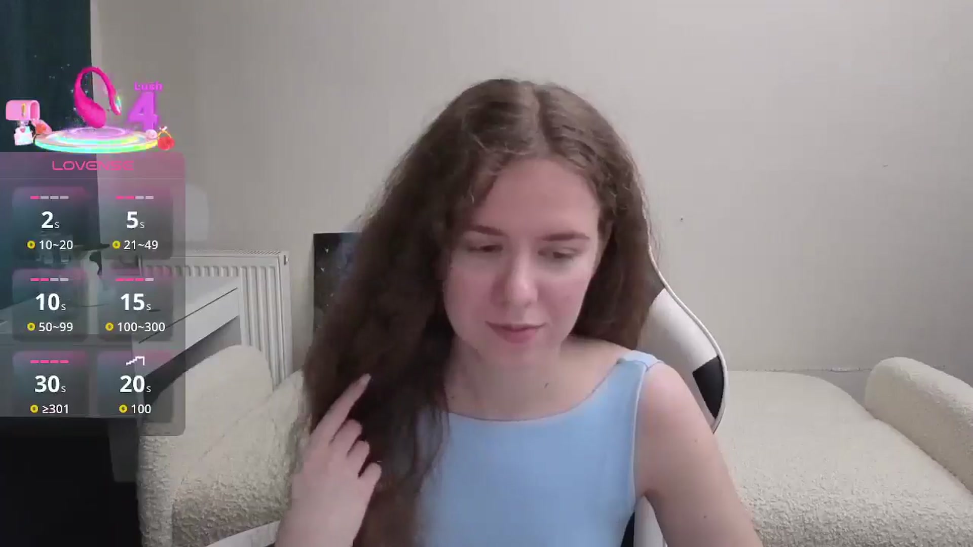 Gallery image thumbnail from BlueFlowerr's myfreecams stream on, 03/19/2026, 17:39 image 19 of 20