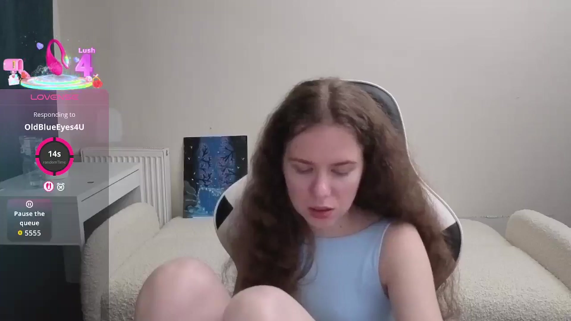 Gallery image thumbnail from BlueFlowerr's myfreecams stream on, 03/19/2026, 20:53 image 17 of 20