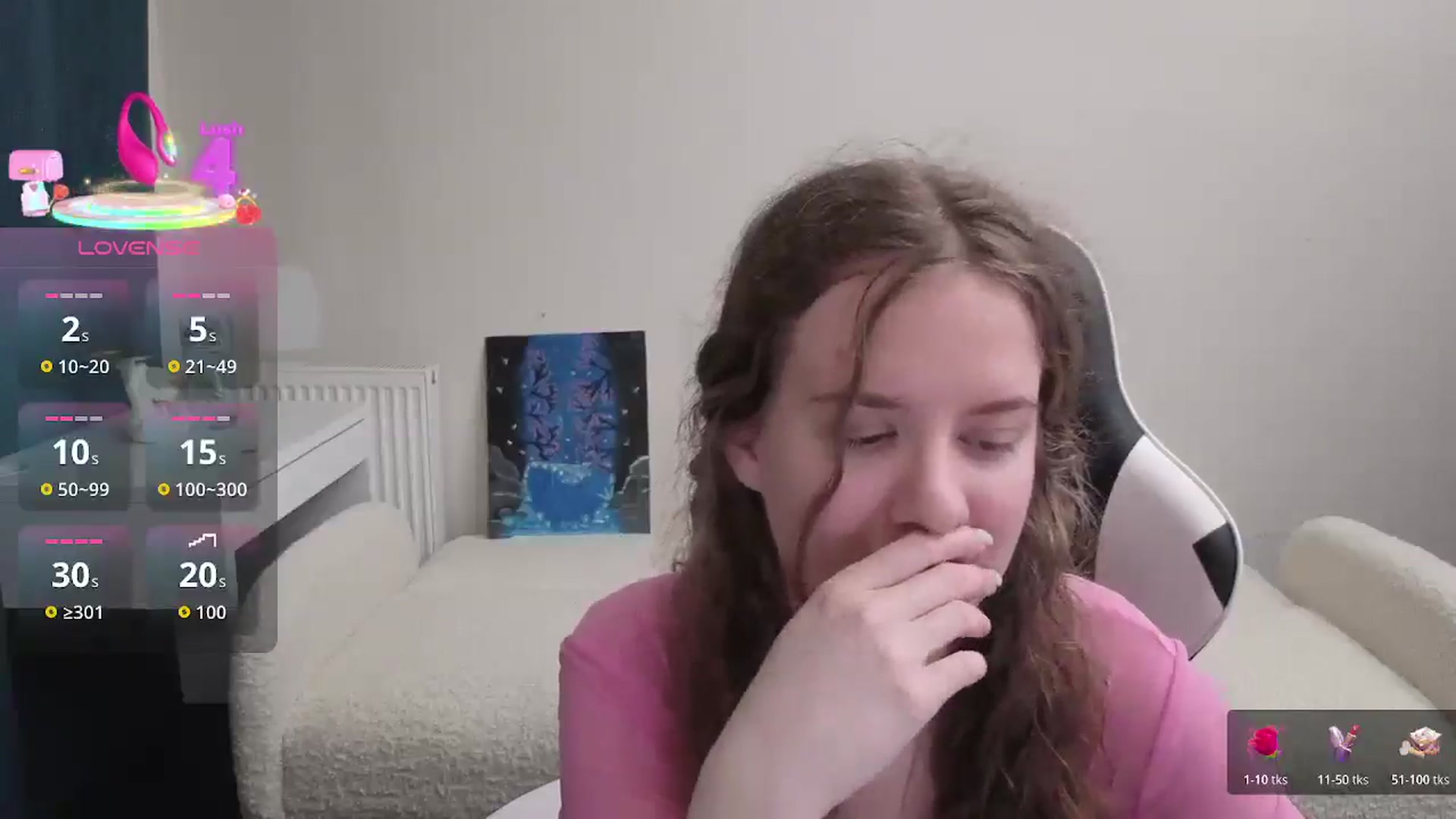 Gallery image thumbnail from BlueFlowerr's myfreecams stream on, 03/22/2026, 17:37 image 6 of 20