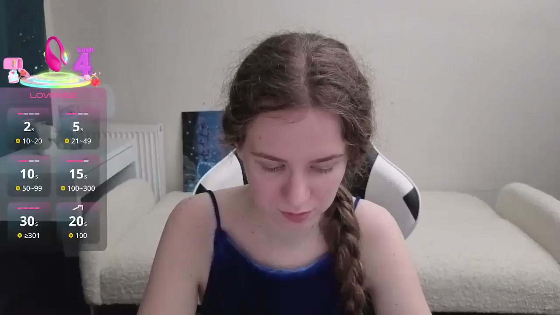 Gallery image thumbnail from BlueFlowerr's myfreecams stream on, 03/23/2026, 19:59 image 11 of 20