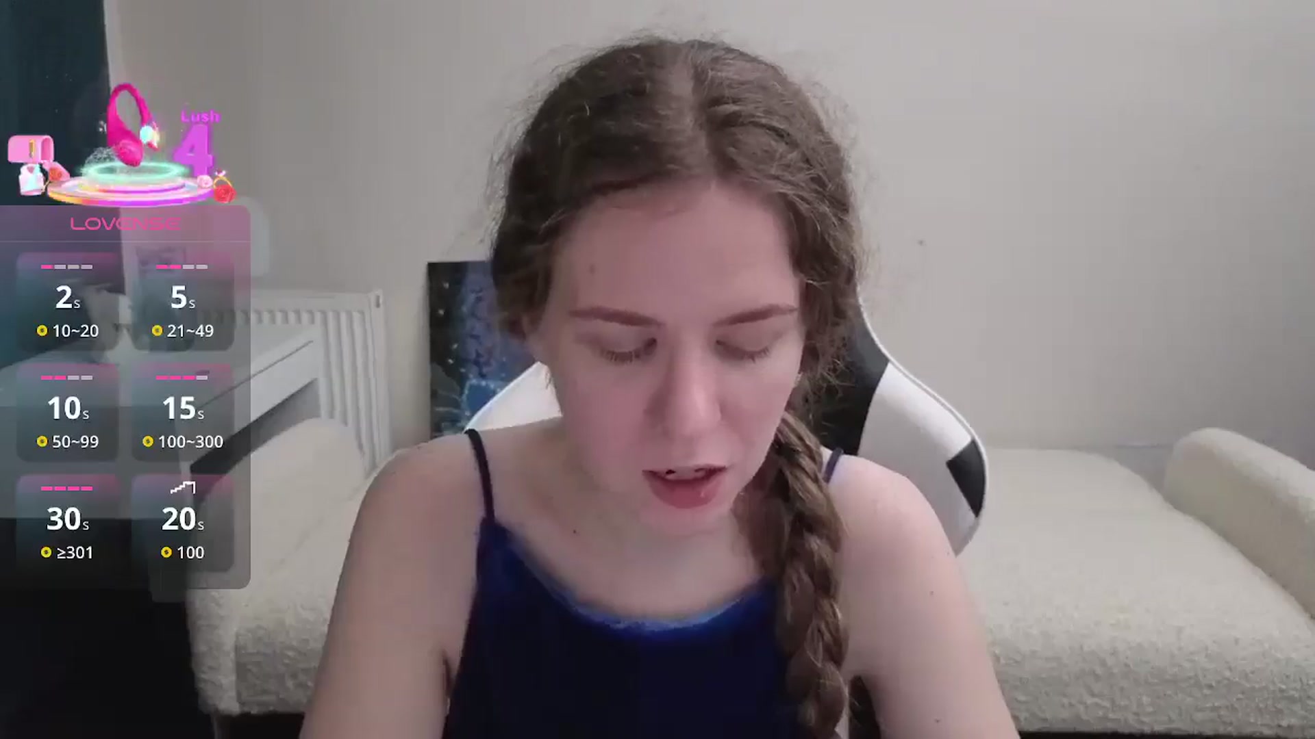 Gallery image thumbnail from BlueFlowerr's myfreecams stream on, 03/23/2026, 19:59 image 12 of 20
