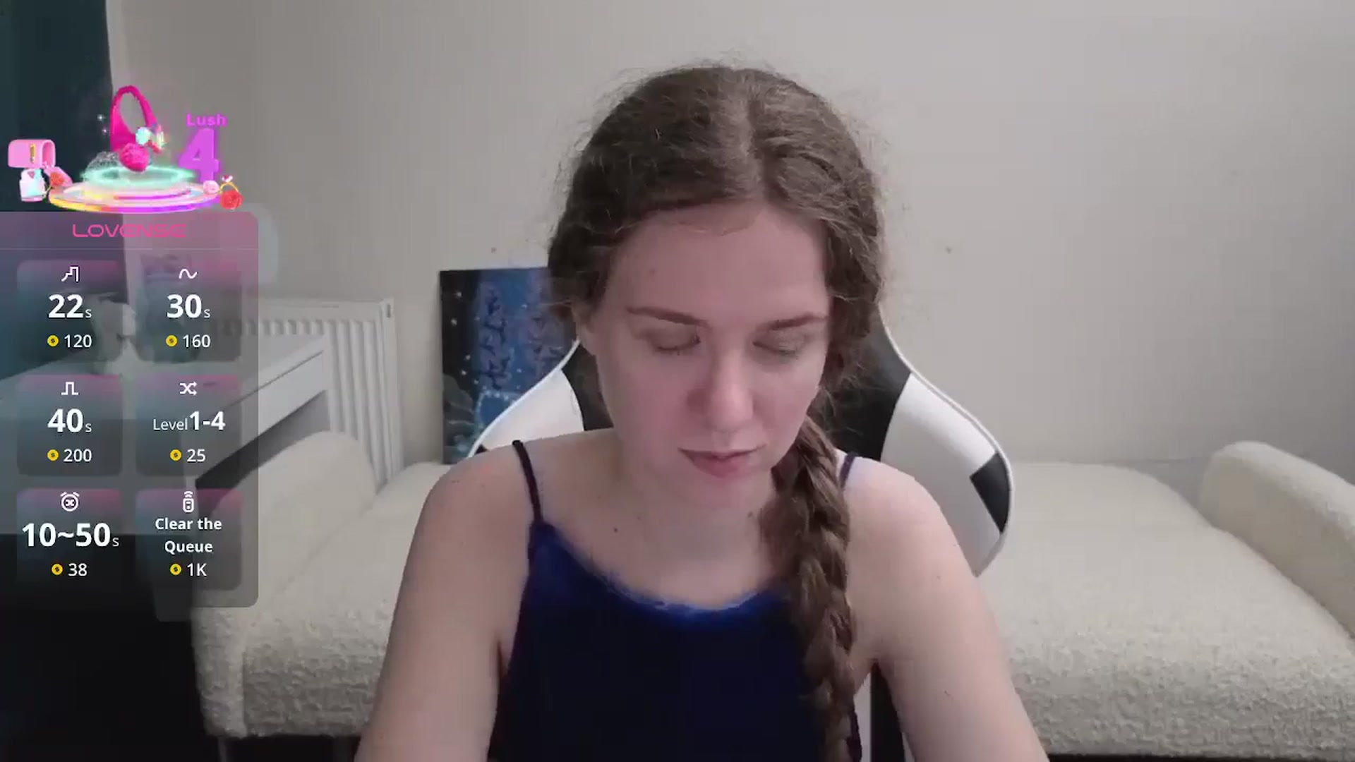 Gallery image thumbnail from BlueFlowerr's myfreecams stream on, 03/23/2026, 19:59 image 20 of 20