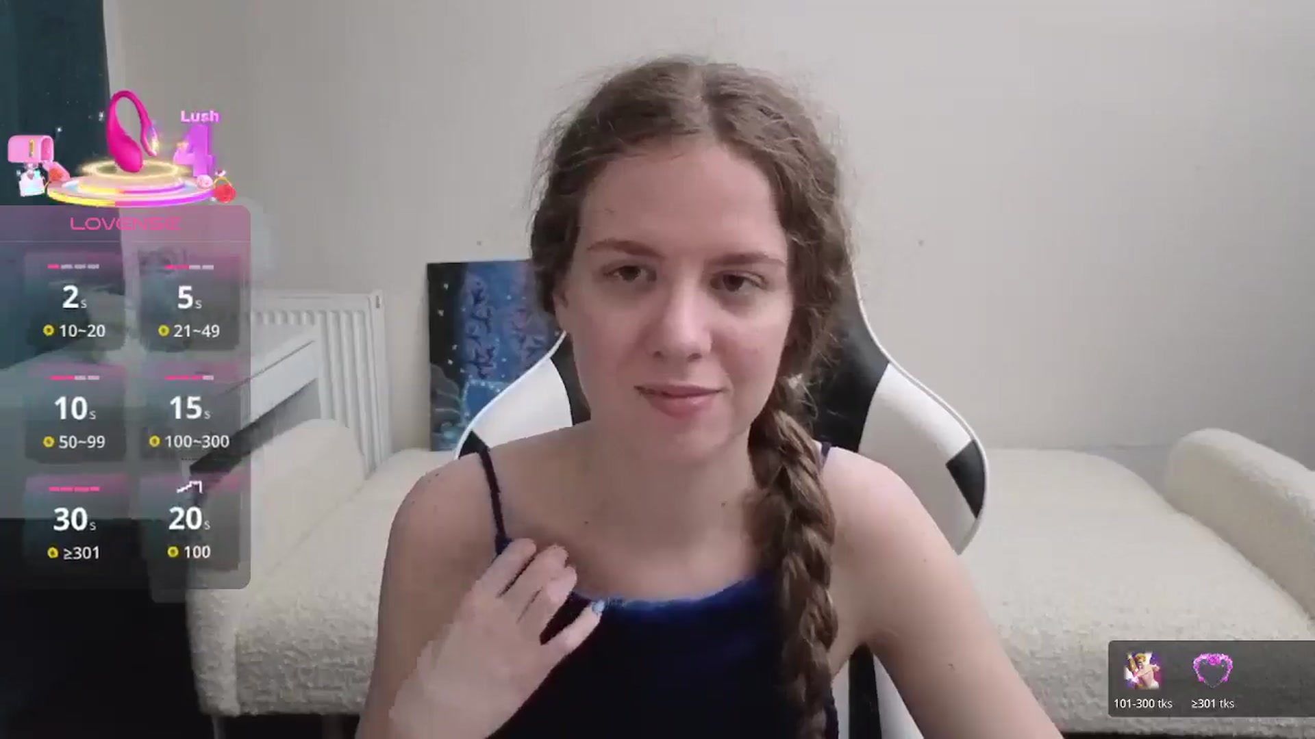 Gallery image thumbnail from BlueFlowerr's myfreecams stream on, 03/23/2026, 19:59 image 10 of 20