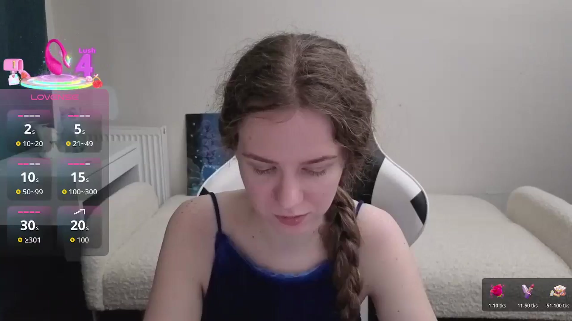 Gallery image thumbnail from BlueFlowerr's myfreecams stream on, 03/23/2026, 19:59 image 14 of 20