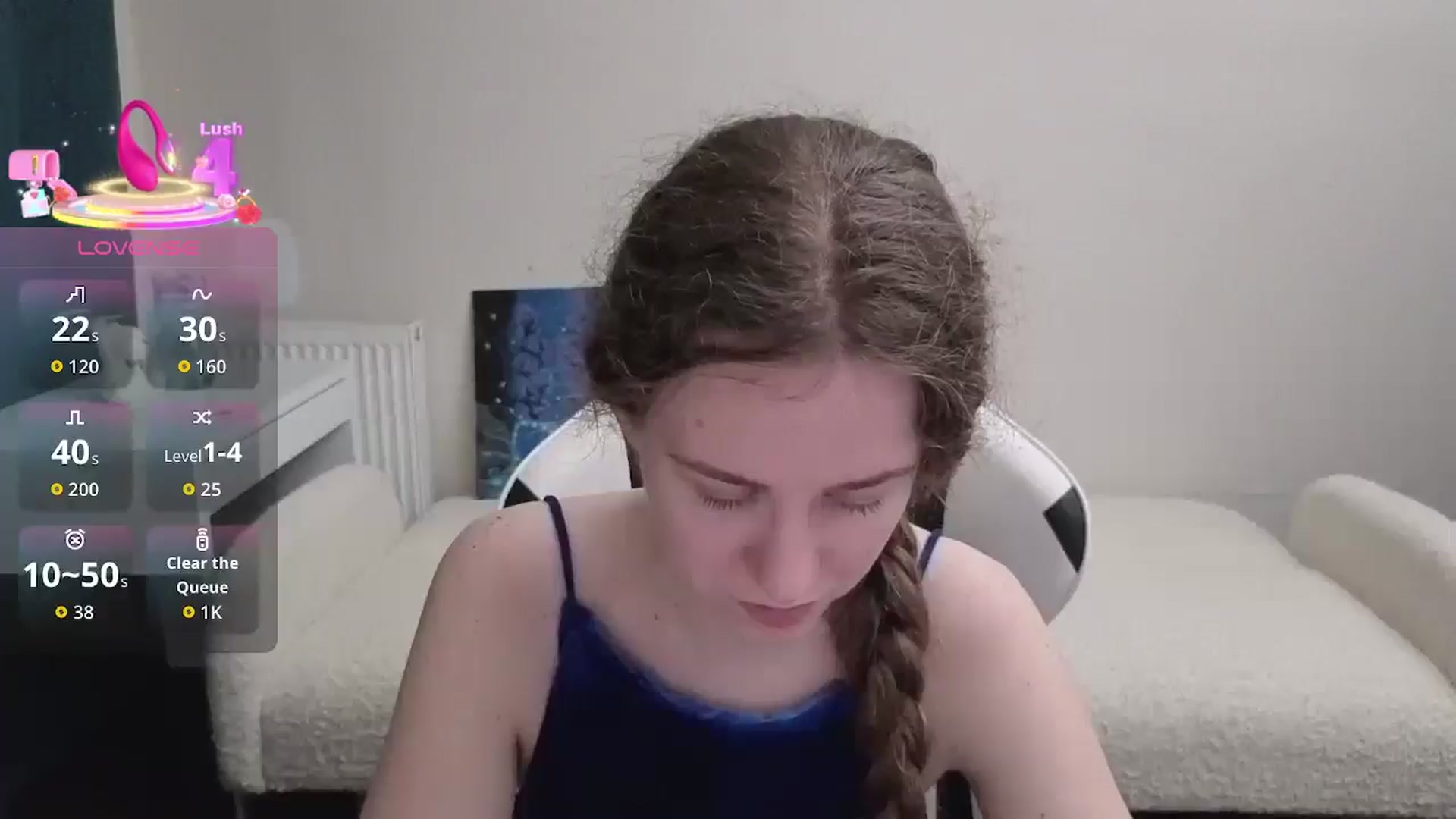 Gallery image thumbnail from BlueFlowerr's myfreecams stream on, 03/23/2026, 19:59 image 18 of 20